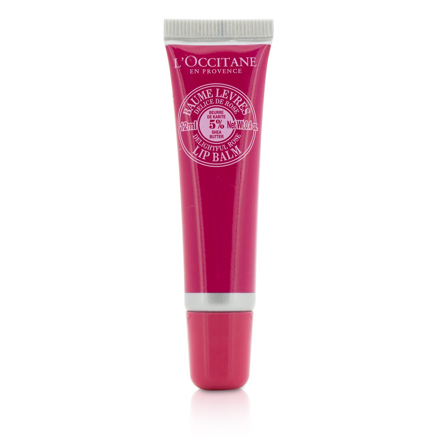 L'Occitane Shea Butter Lip Balm - Delightful Rose 12ml/0.4oz