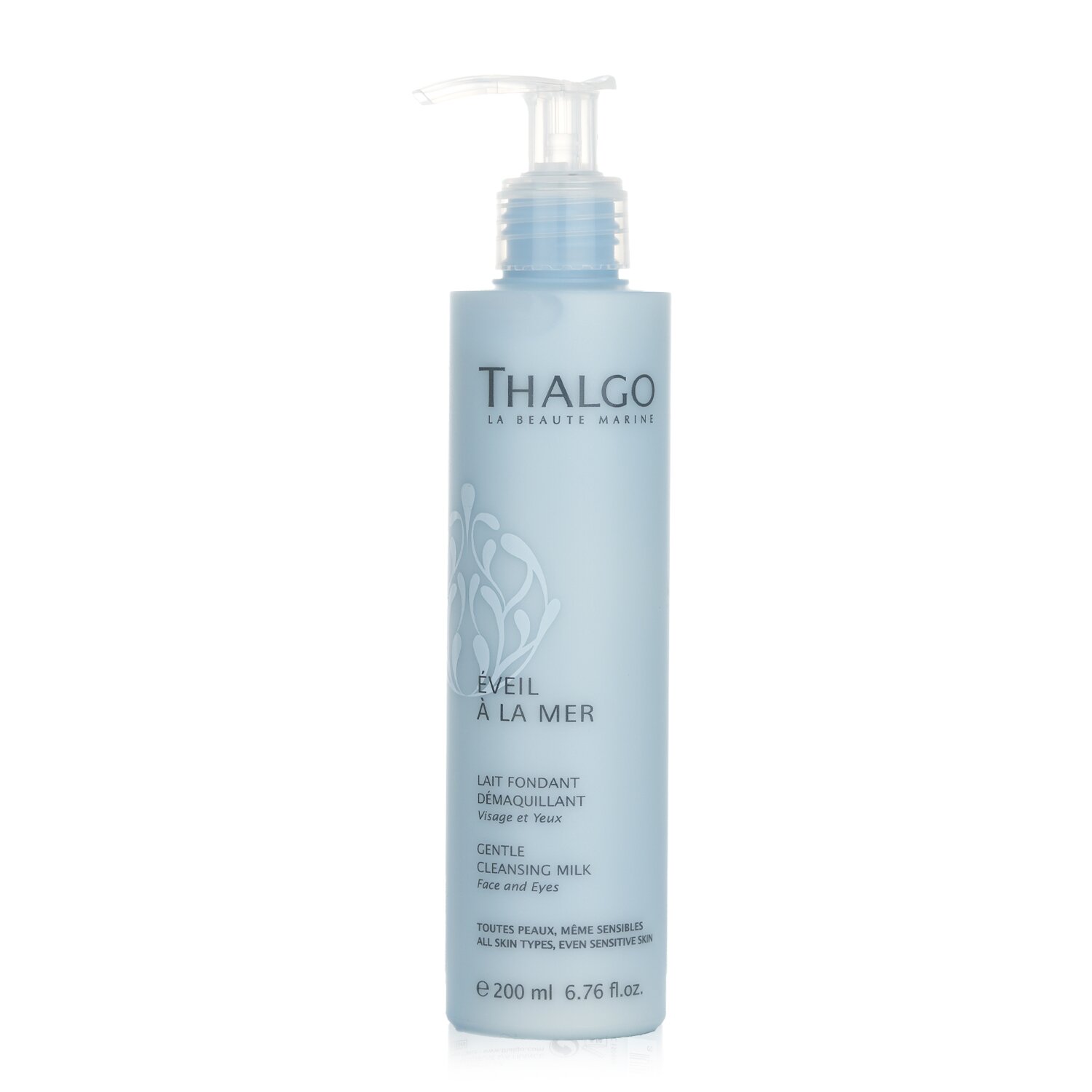 Thalgo Eveil A La Mer Gentle Cleansing Milk (ansikt og øyne) - for alle hudtyper, selv sensitiv hud 200ml/6.76oz