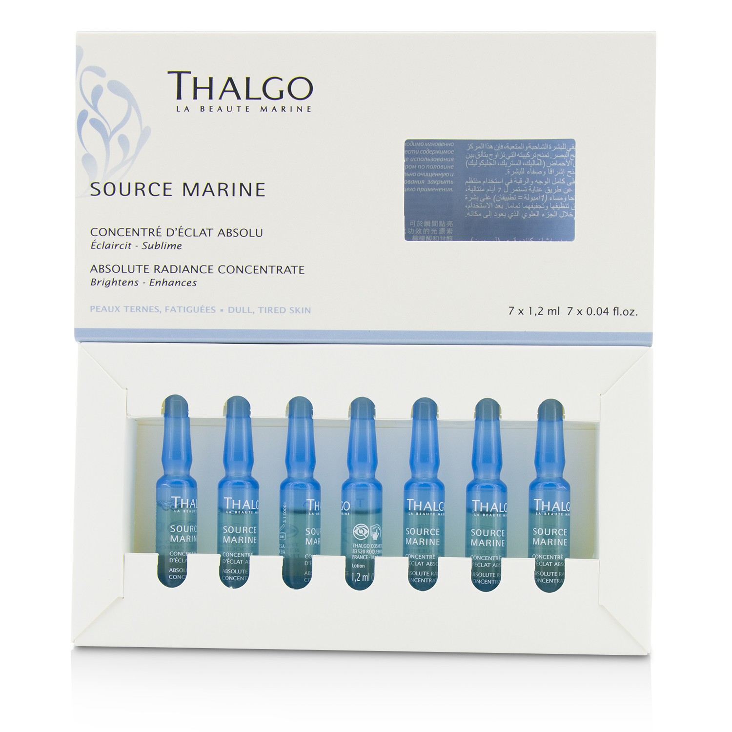 Thalgo Source Marine Absolute Radiance Concentrate - For Dull & Tired Skin 7x1.2ml/0.04oz