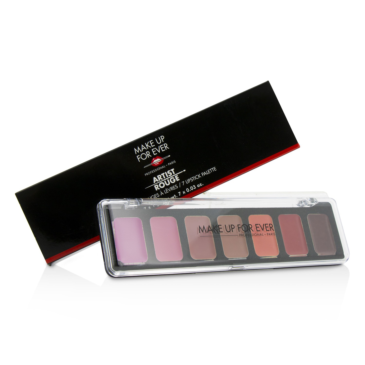 Make Up For Ever Artist Rouge 7 Lipstick Palette פלטת שפתונים 7x1g/0.03oz