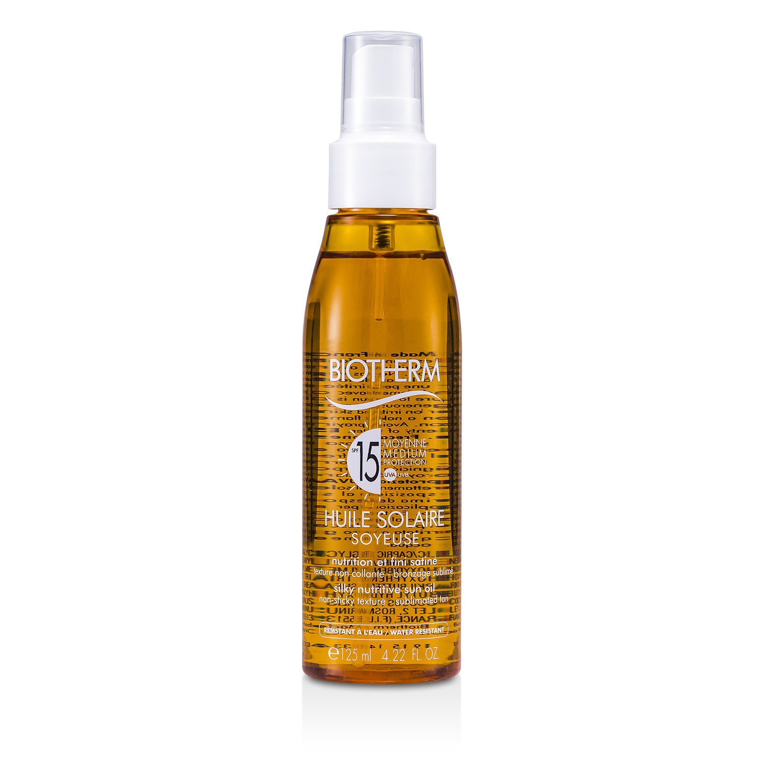 Biotherm Huile Solaire Soyeuse SPF 15 UVA/UVB Protection Sun Oil 125ml/4.22oz