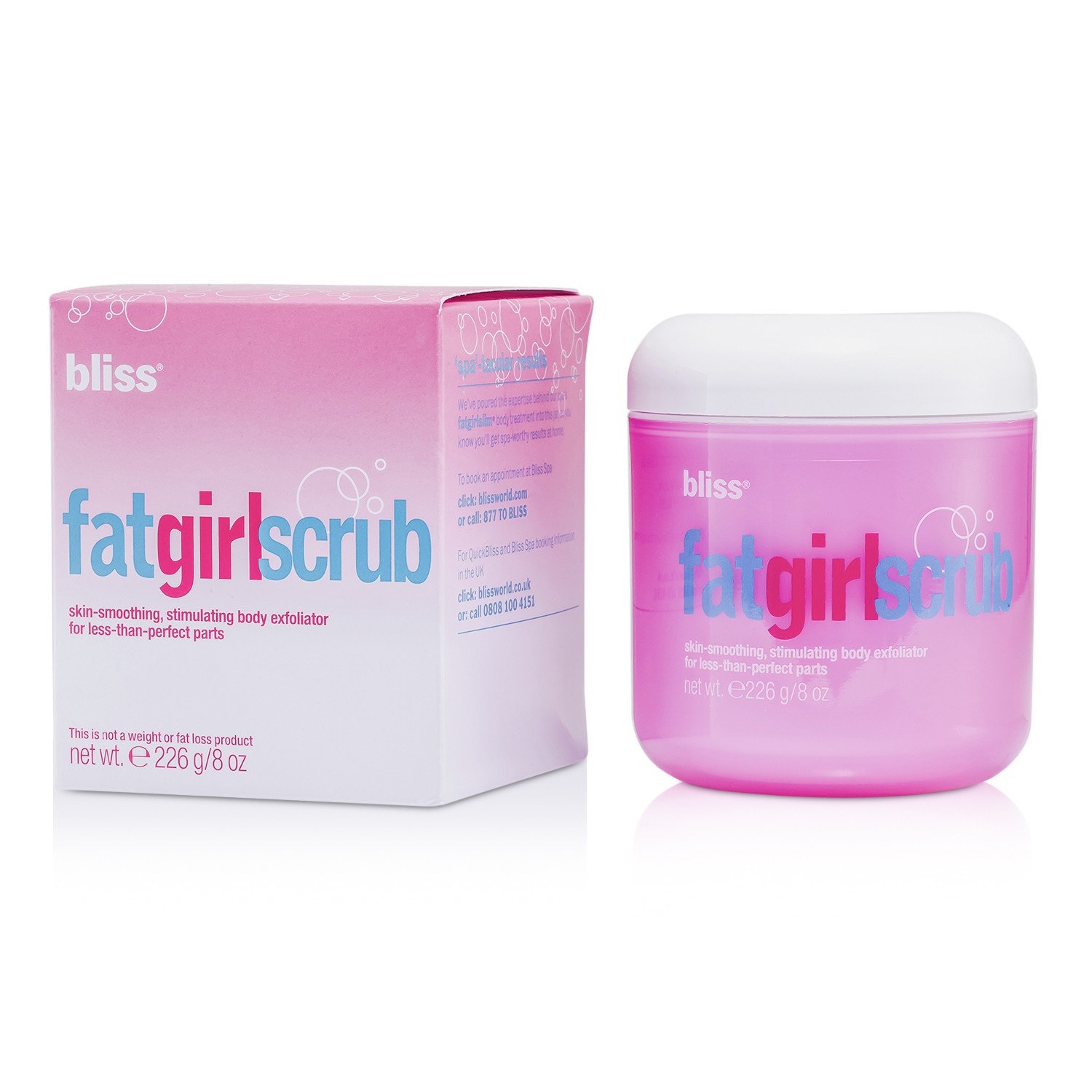 Bliss Fat Girl Scrub 226g/8oz