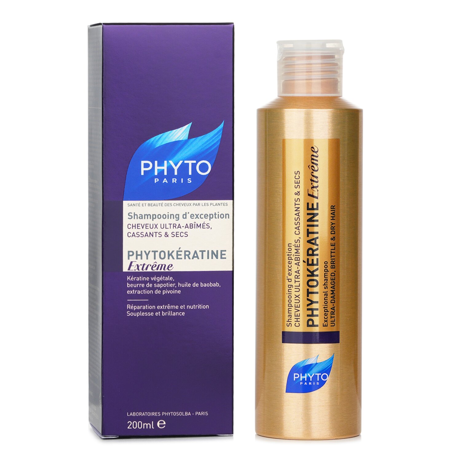 Phyto Phytokeratine Extreme Exceptional šampón (Ultra-poničené, lámavé & suché vlasy) 200ml/6.7oz