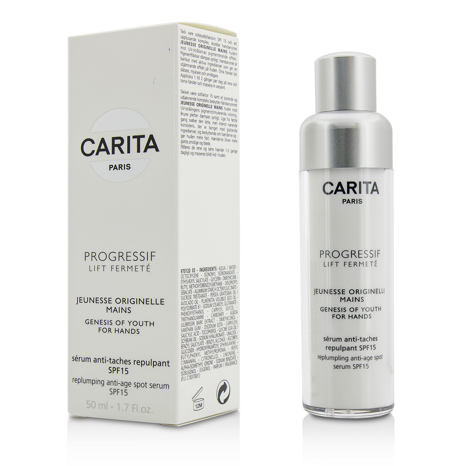 Carita Progressif Lift Fermete Genesis Of Youth لليدين SPF15 50ml/1.7oz