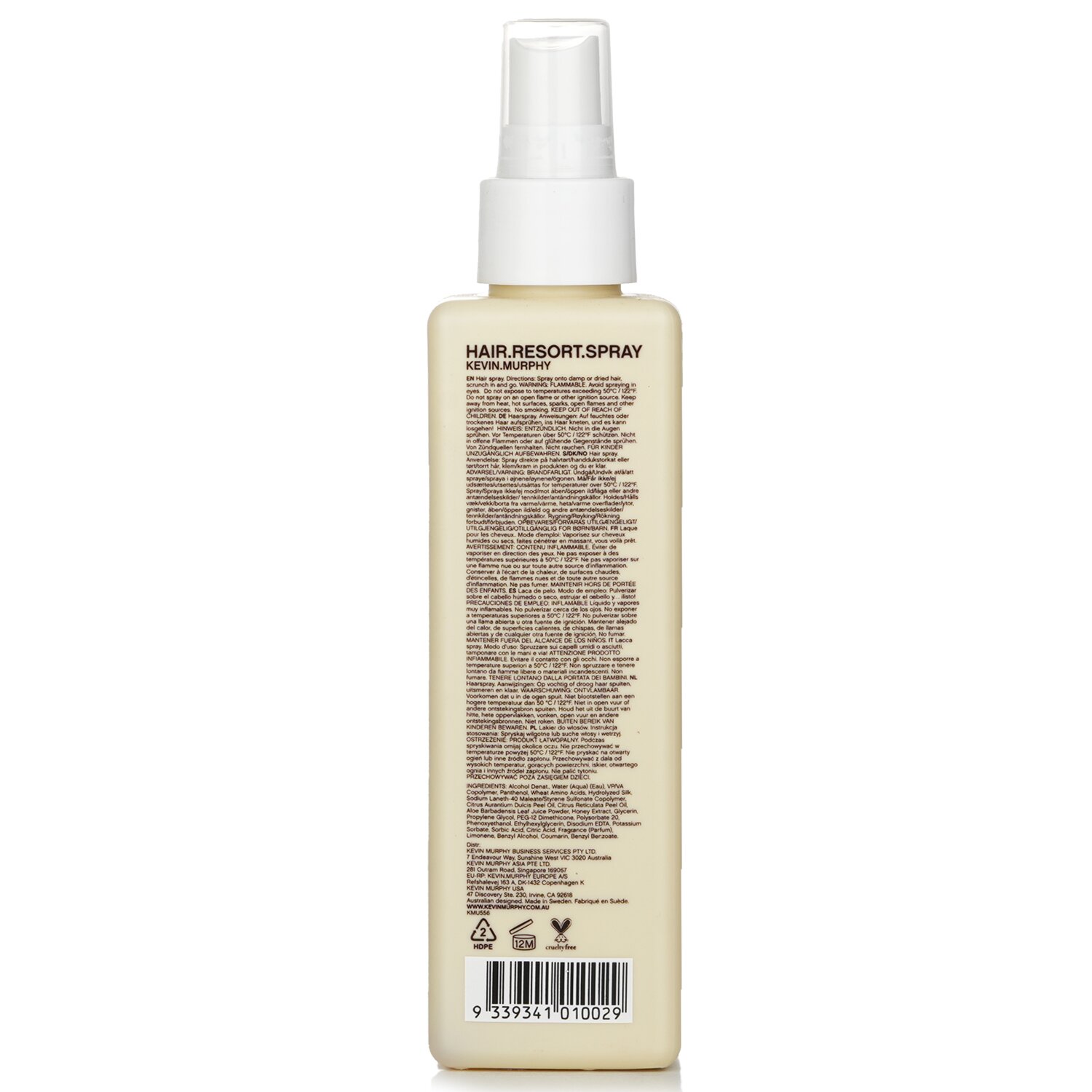 Kevin.Murphy Hair.Resort.Spray (Beach Look Texture Spray) 150ml/5.1oz