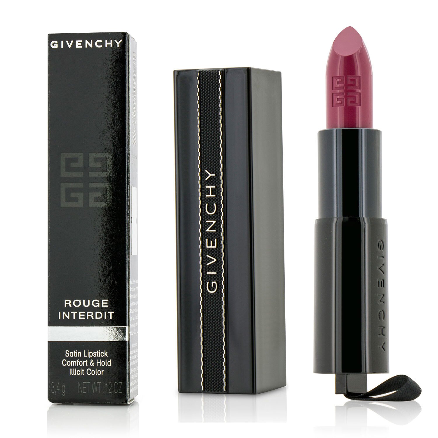 Givenchy Rouge Interdit Satin Lipstick שפתון ליפסטיק 3.4g/0.12oz