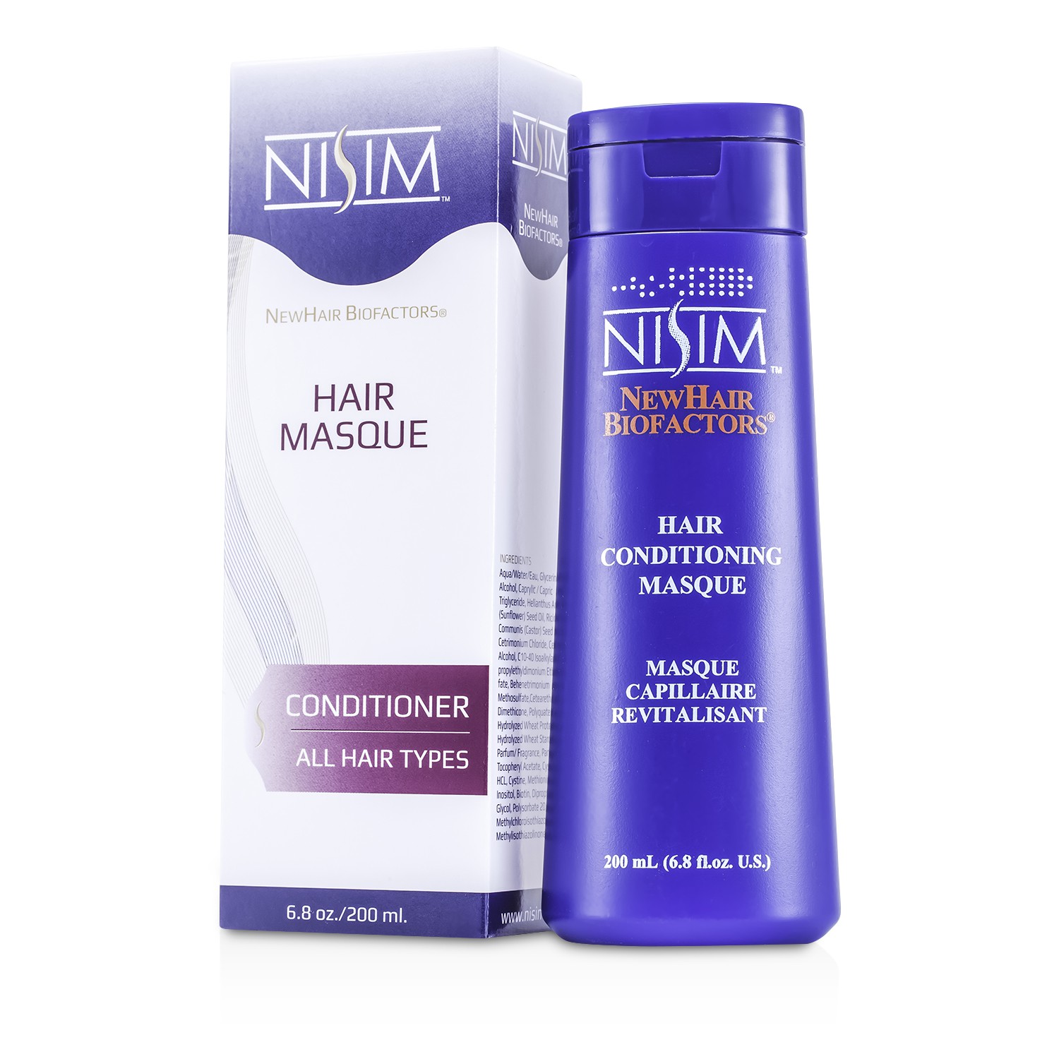 Nisim NewHair Biofactors Hair Conditioning Masque (All Hair Types) 200ml/6.8oz