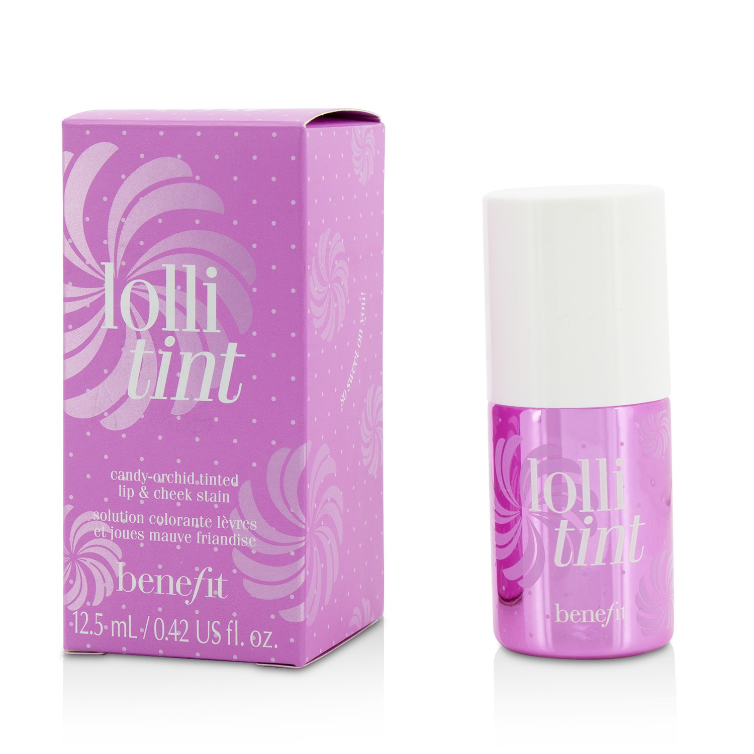 Benefit Lollitint (لون شفاه وخدود خفيف اللون أوركيد) 12.5ml/0.42oz