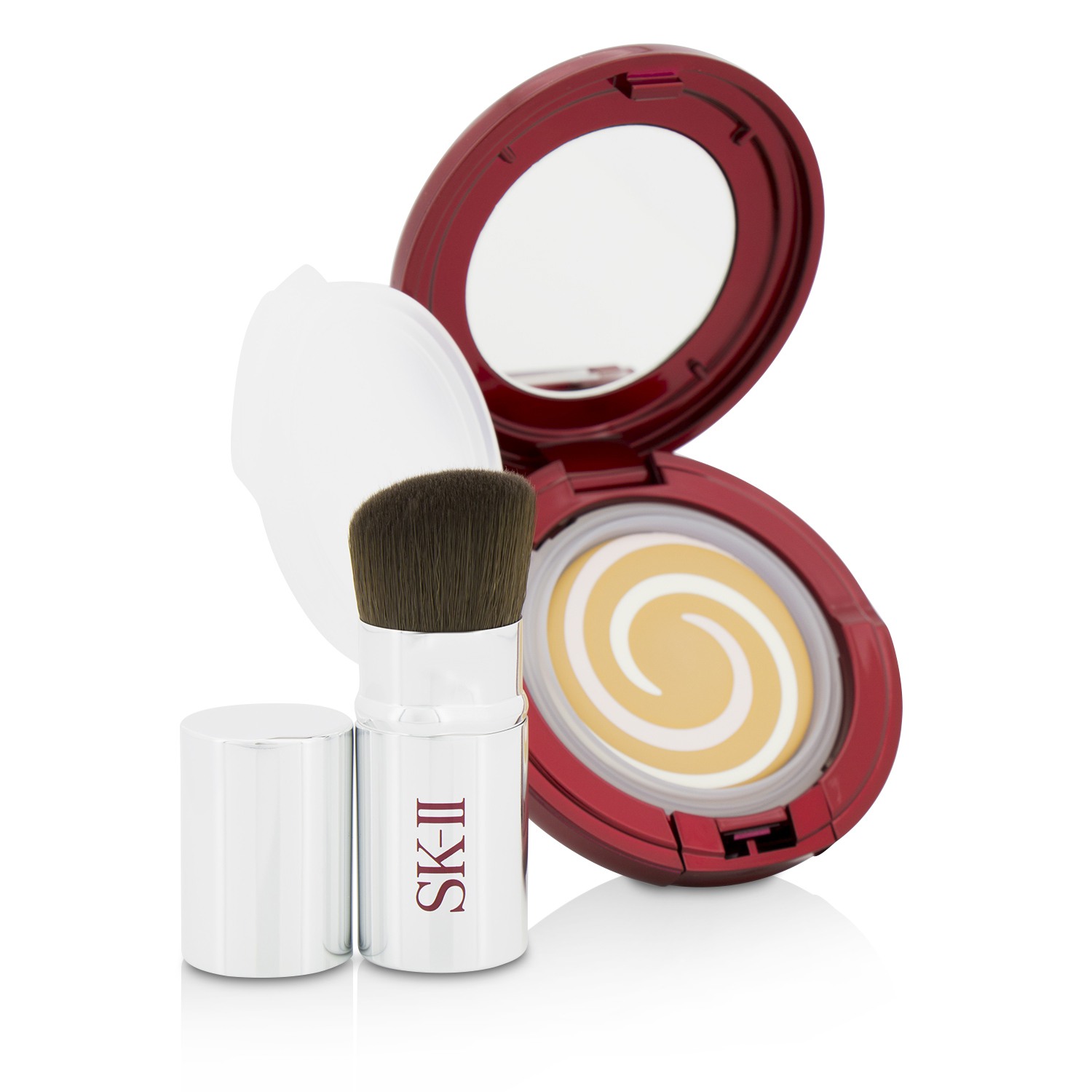 SK II Color Clear Beauty Artisan Brush Foundation SPF 30 With Brush (Moist) 2pcs