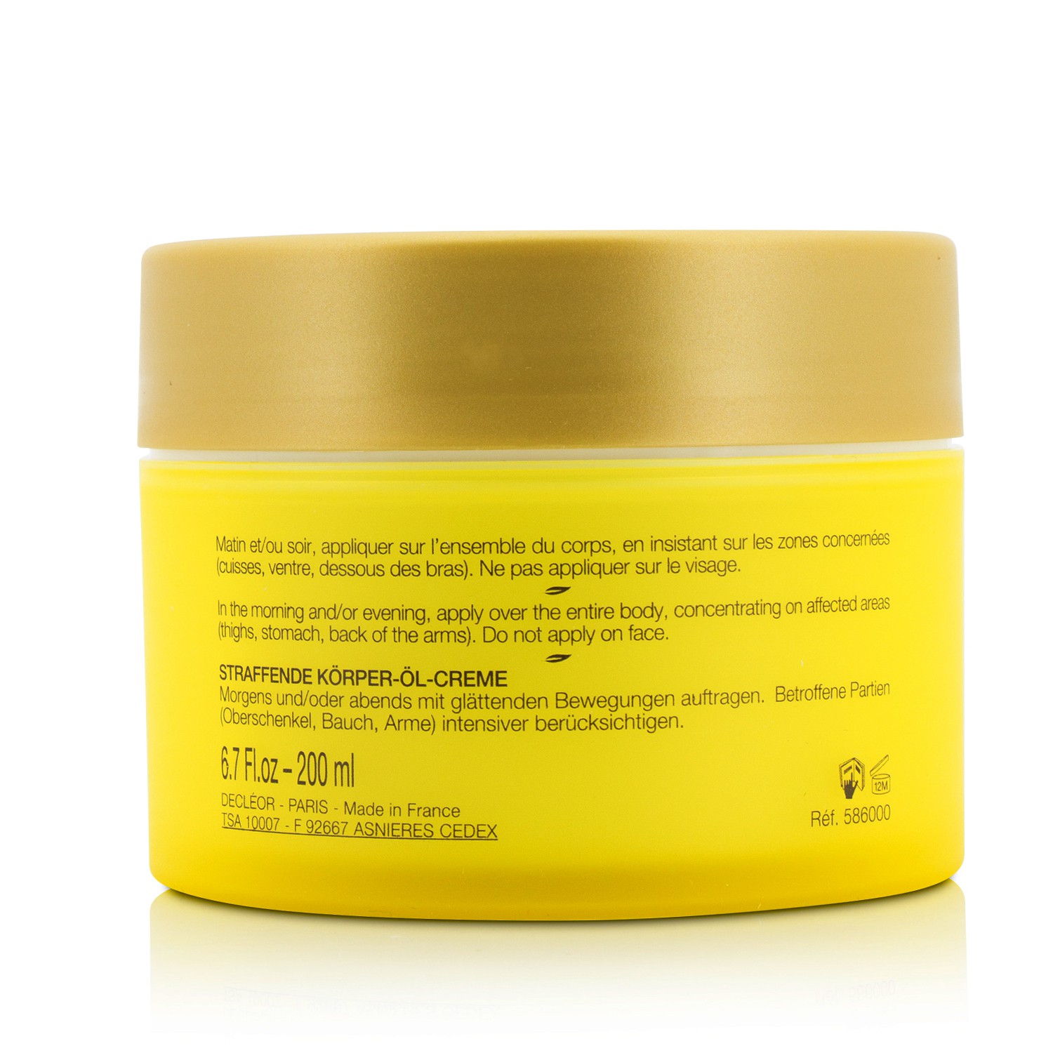 Decleor 思妍麗 緊膚潤體精油霜 Aroma Svelt Body Firming Oil-In-Cream 200ml/6.7oz