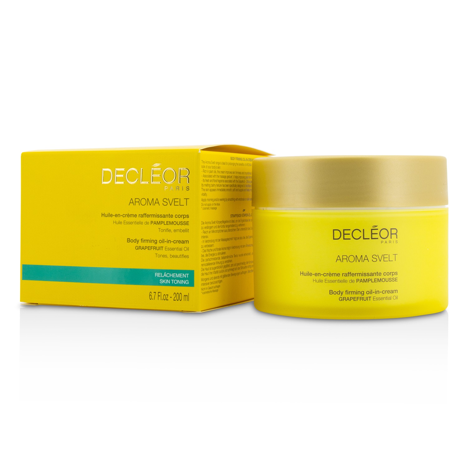 Decleor 思妍麗 緊膚潤體精油霜 Aroma Svelt Body Firming Oil-In-Cream 200ml/6.7oz