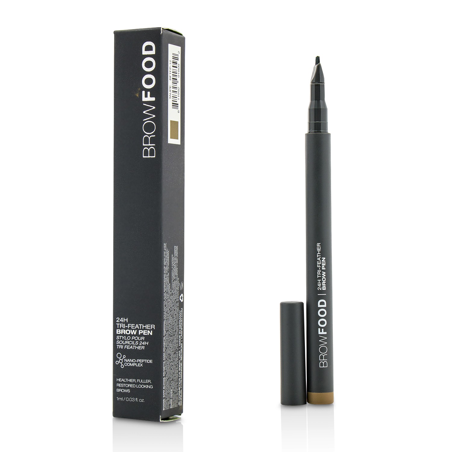 LashFood BrowFood 24H Tri Feather Brow Pen עט לגבות 1ml/0.03oz