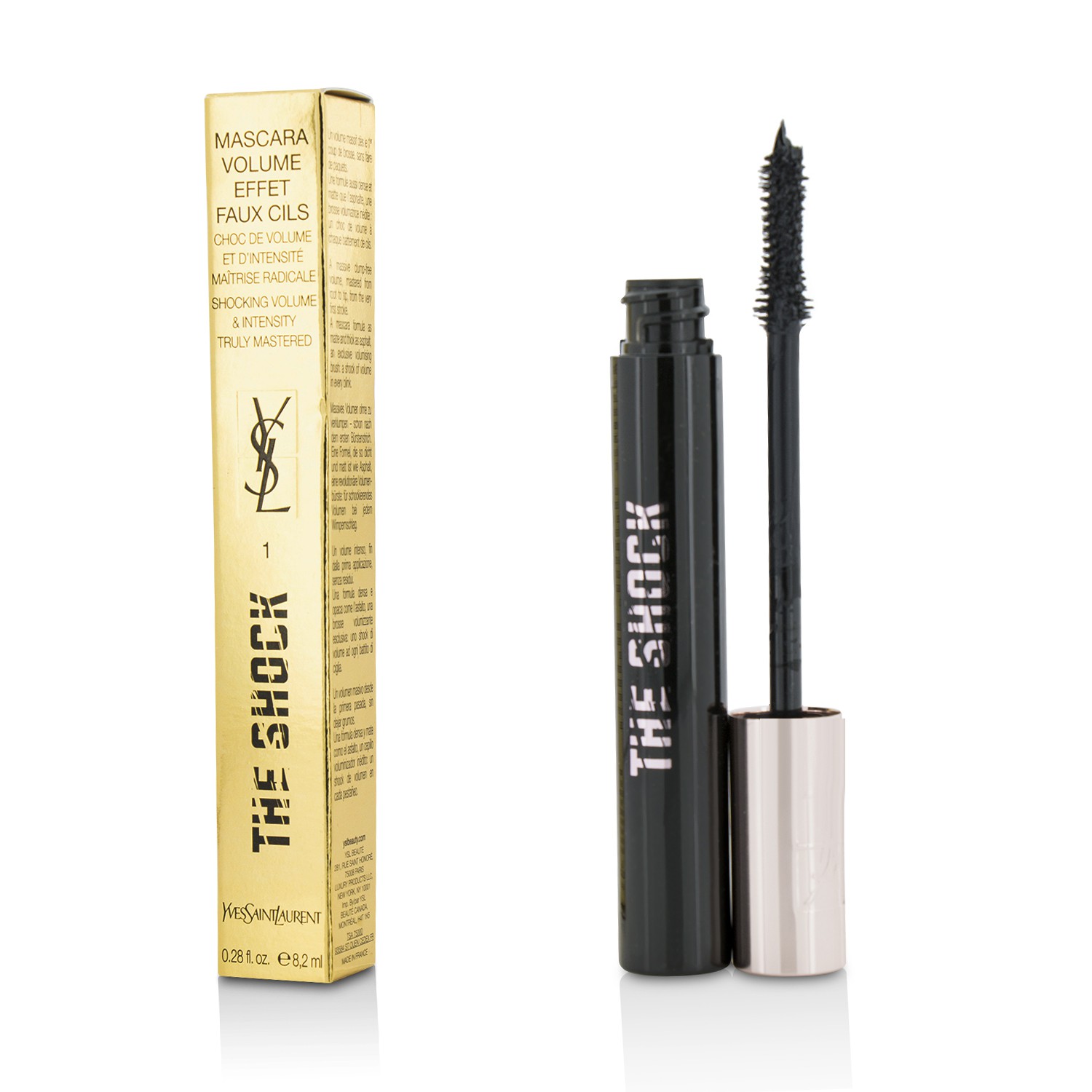 Yves Saint Laurent The Shock Volumizing Mascara מסקרה 8.2ml/0.28oz