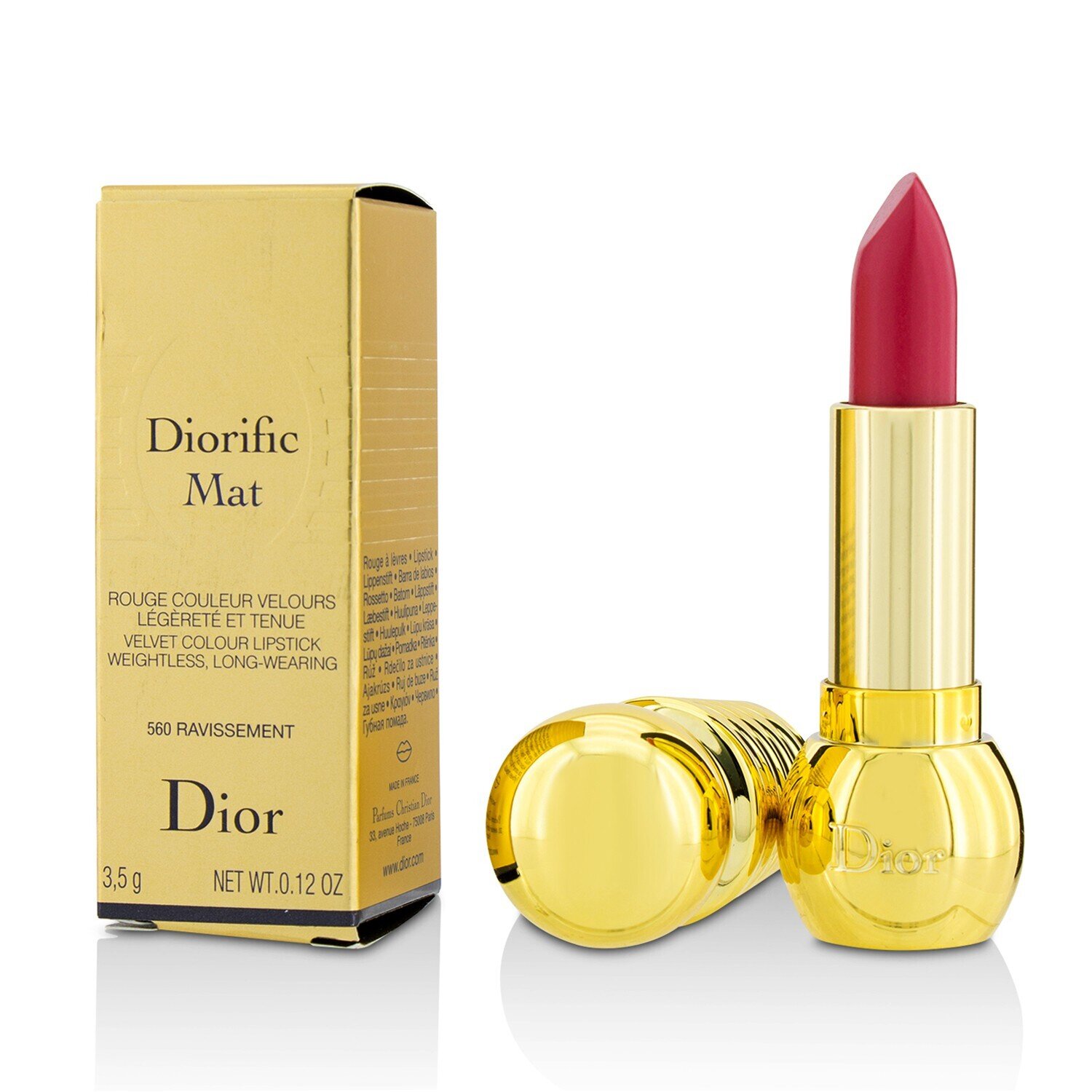 Christian Dior Diorific Mat Velvet Colour Lipstick 3.5g/0.12oz