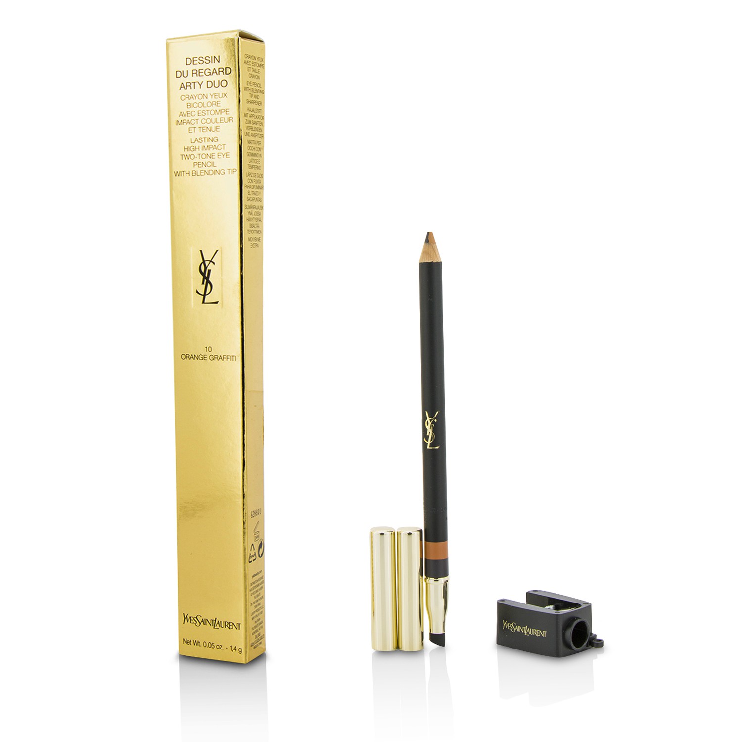 Yves Saint Laurent قلم عيون طويل الأمد من لونين Dessin Du Regard Arty 1.4g/0.05oz