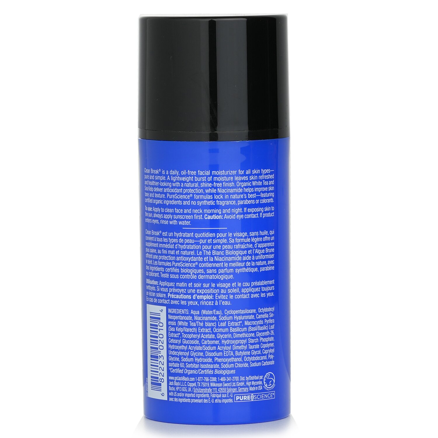 Jack Black Clean Break Oil-Free Moisturizer 97ml/3.3oz