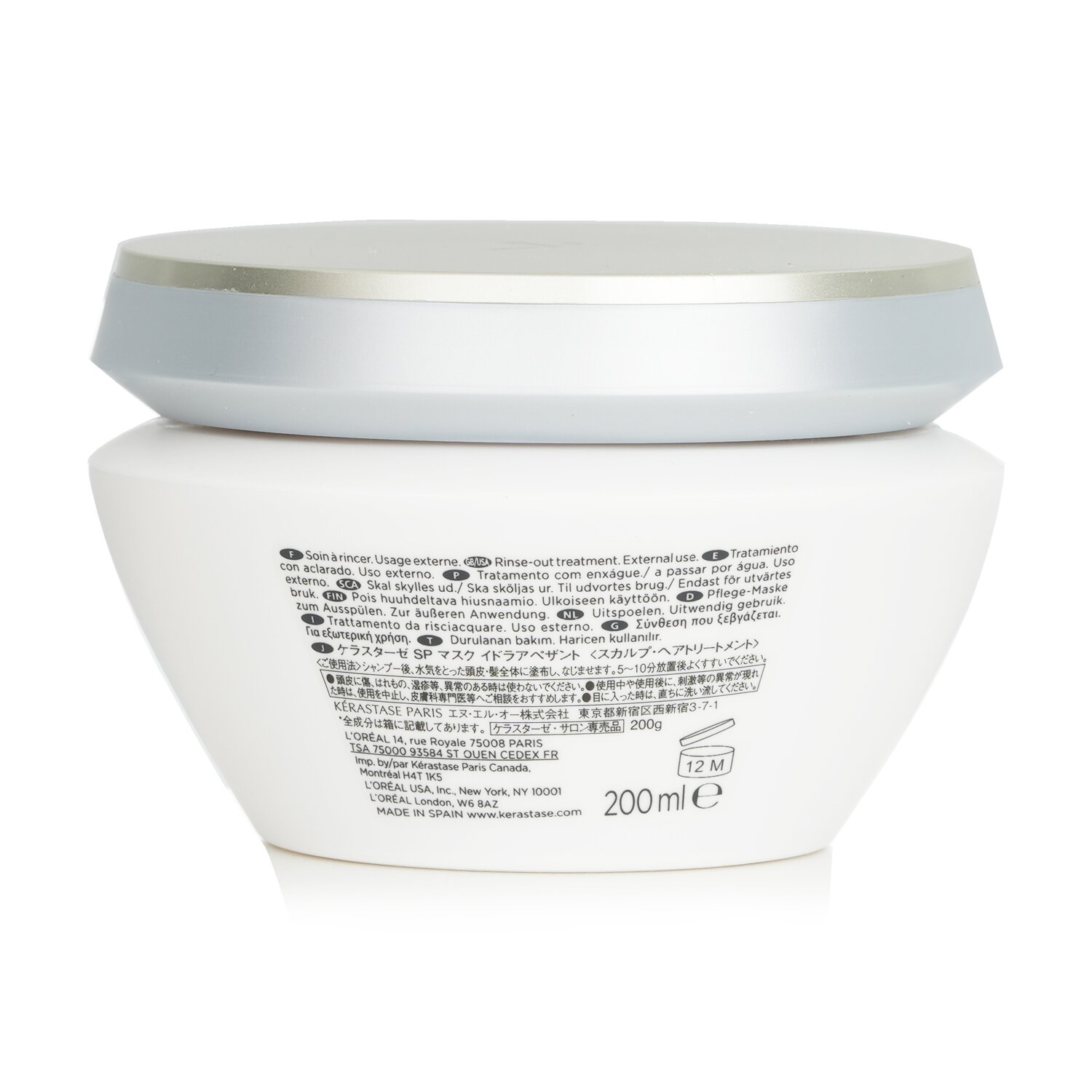 Kerastase Specifique Masque Hydra-Apaisant Tratamiento Gel Crema Renovador (Cuero Cabelludo y Cabello) 200ml/6.8oz