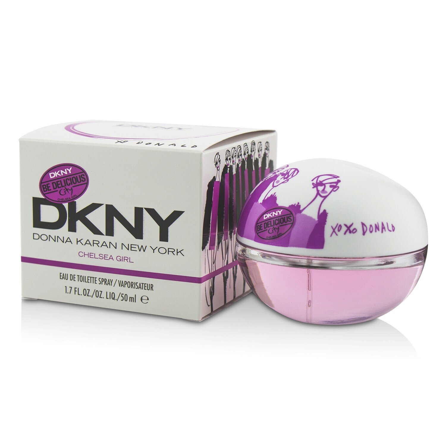 DKNY Be Delicious City Chelsea Girl Eau De Toilette Spray 50ml/1.7oz