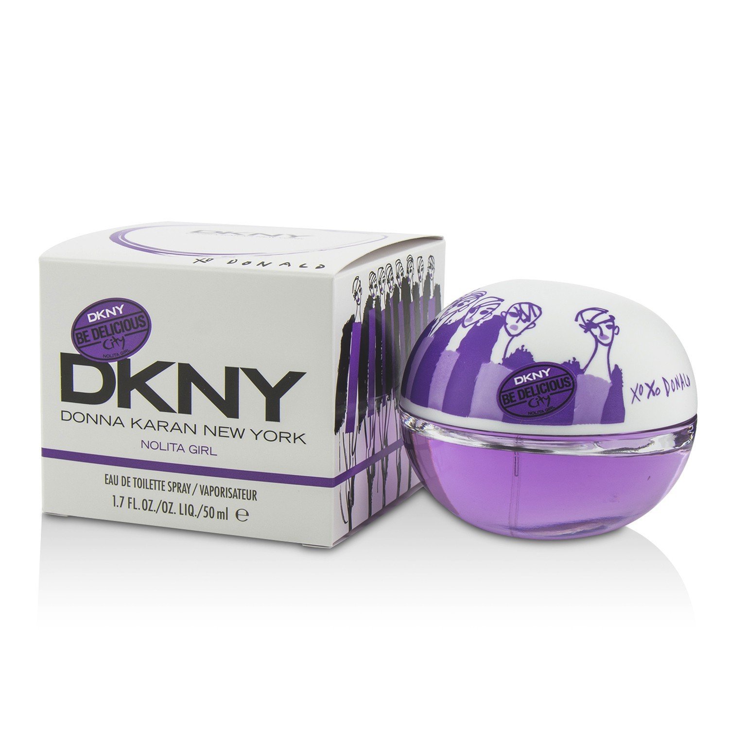 DKNY Be Delicious City Nolita Girl Eau De Toilette Spray 50ml/1.7oz