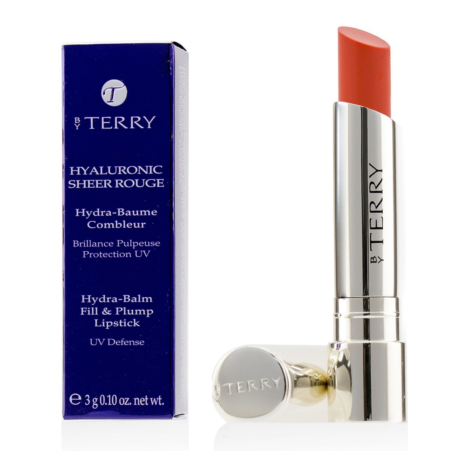 By Terry Hyaluronic Sheer Rouge Hydra Balm Fill & Plump Lipstick (UV Defense) 3g/0.1oz