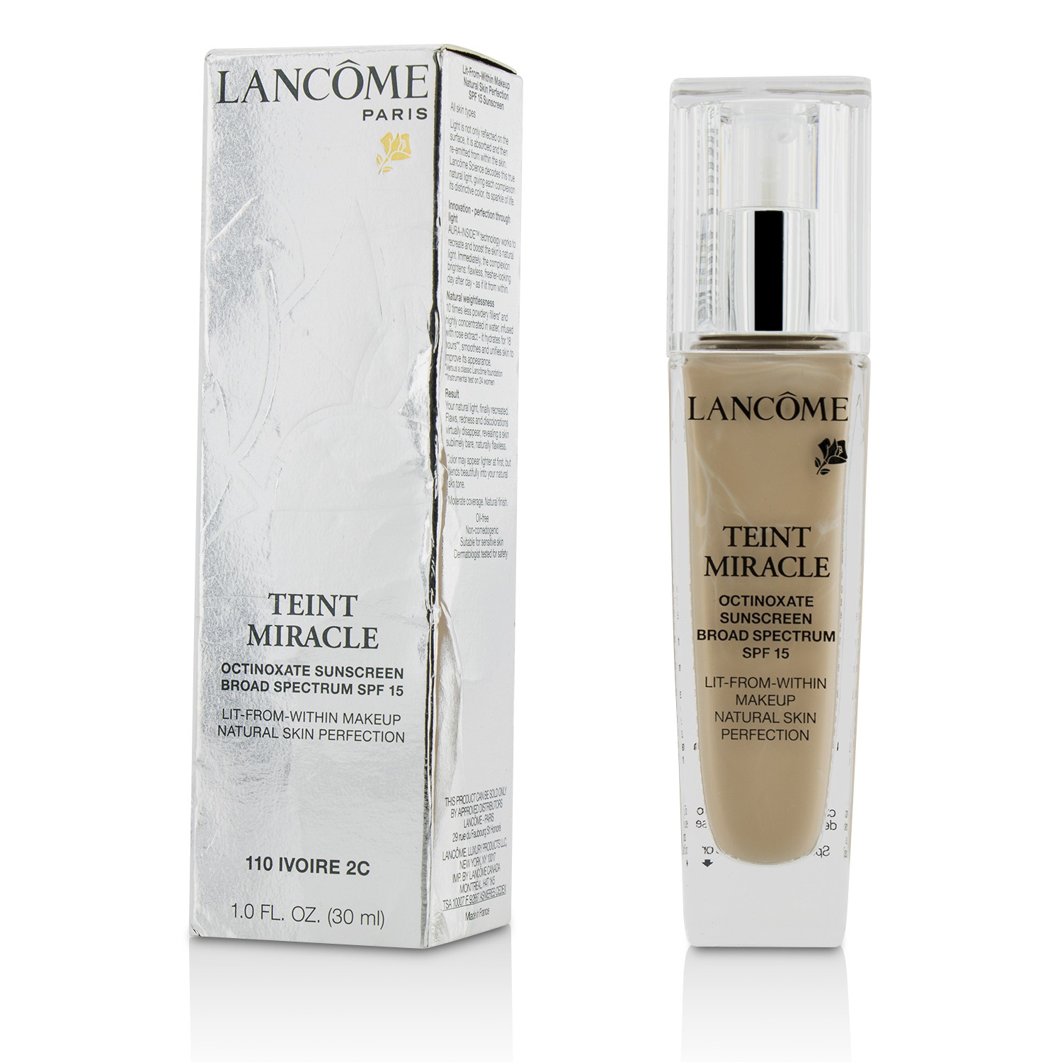 Lancome Teint Miracle Natural Skin Perfection SPF 15 30ml/1oz