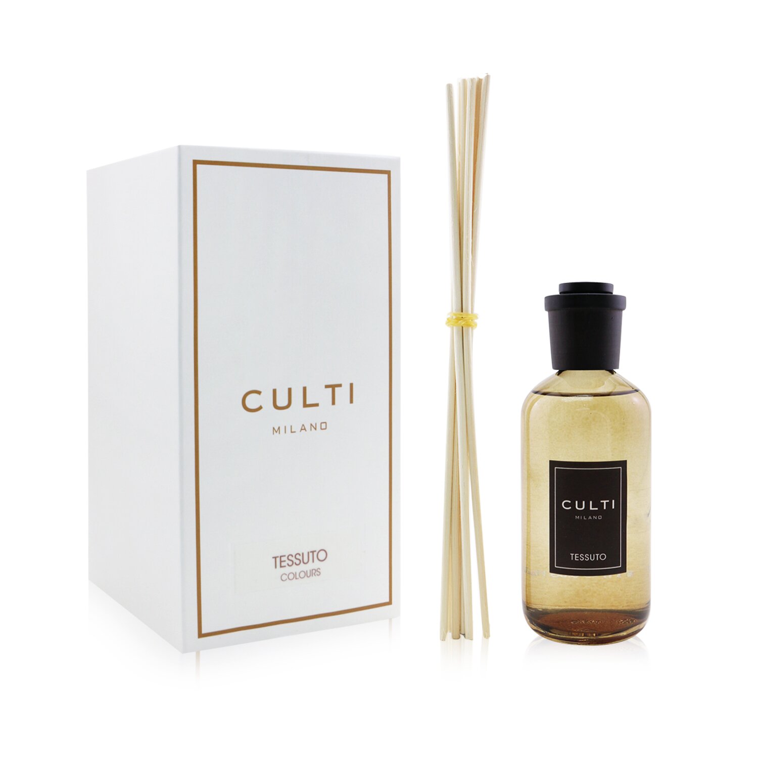 CULTI MILANO معطر جو ملون - Tessuto (بني) 250ml/8.33oz