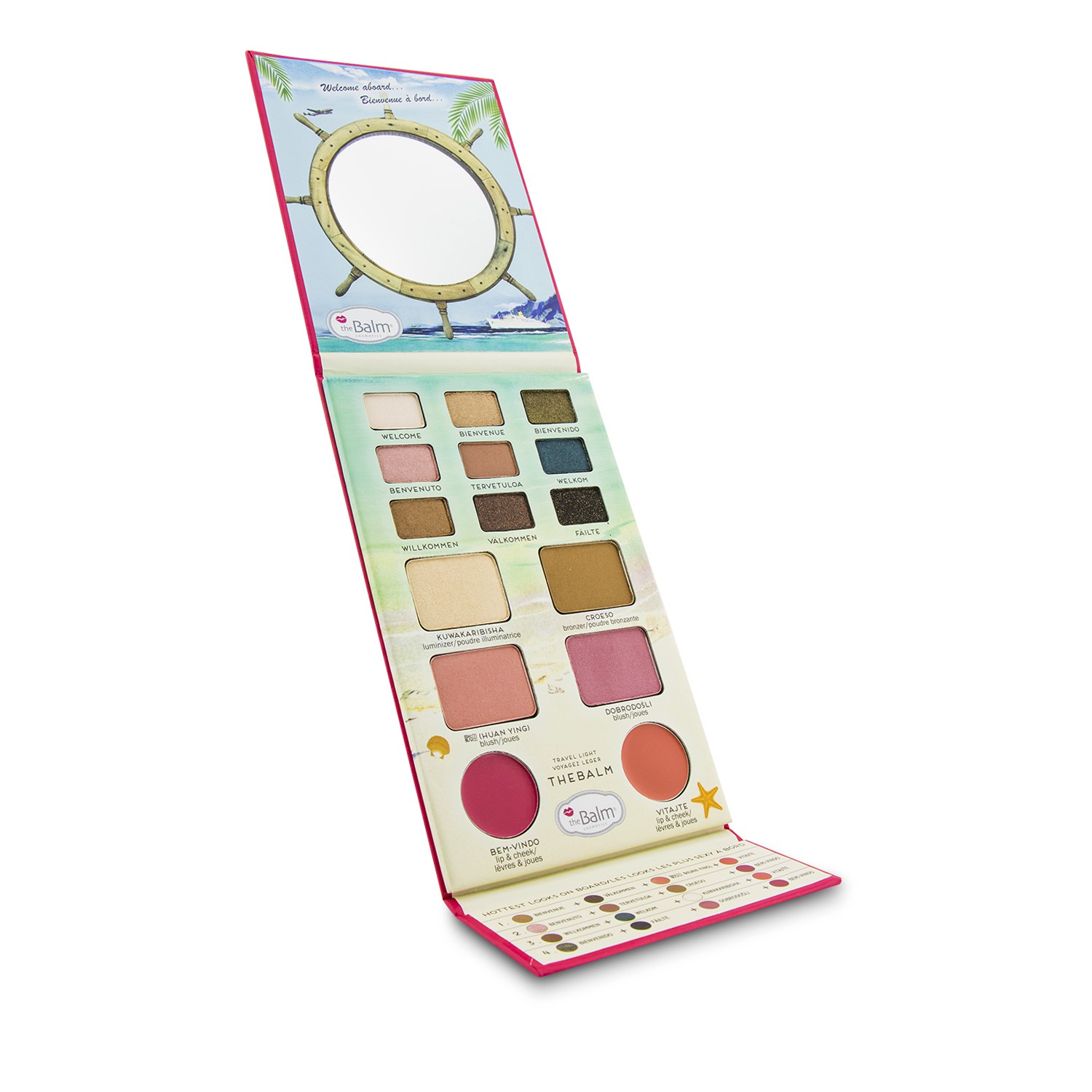 TheBalm TheBalm Voyage Vol.2 Face Palette 21.1g/0.731oz