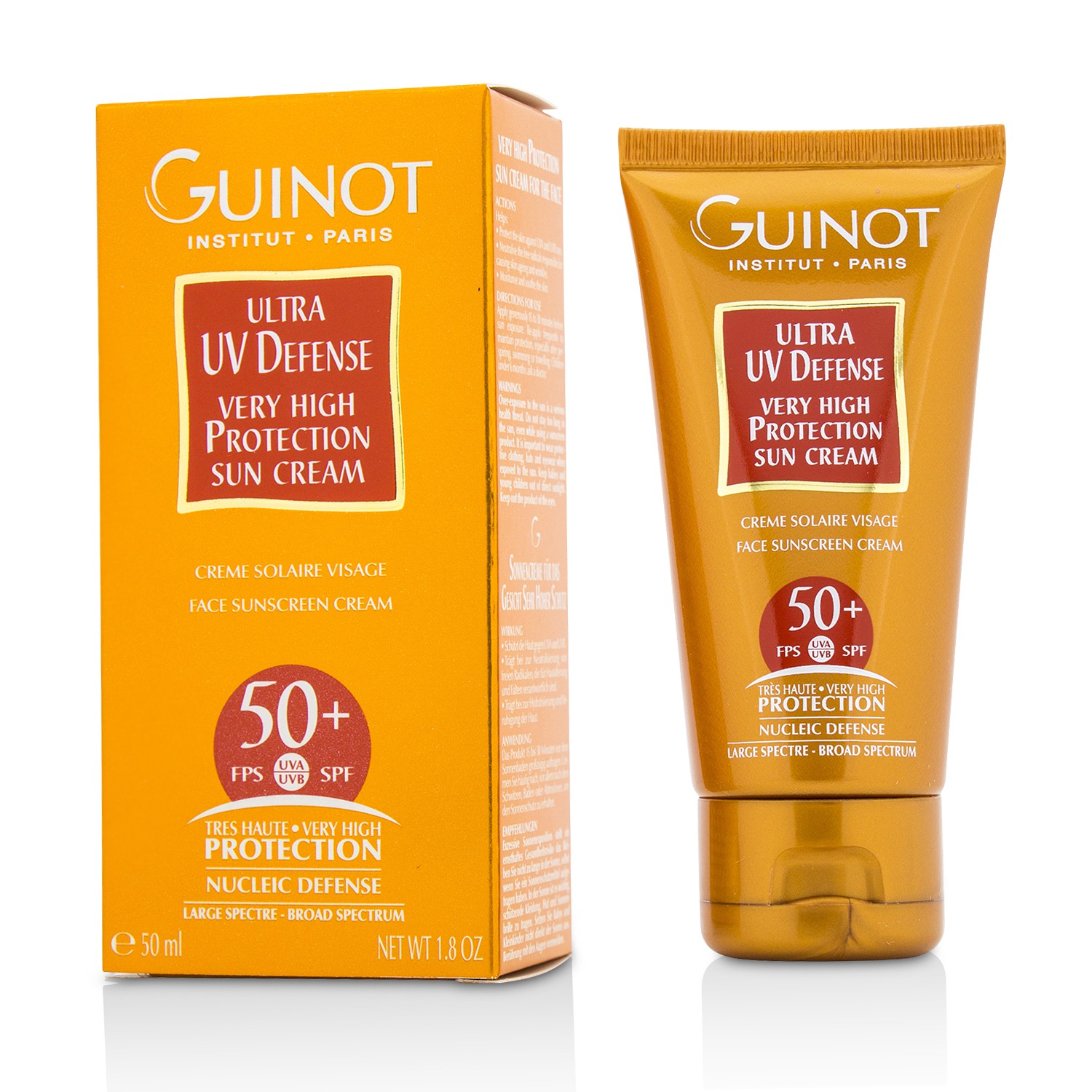 Guinot Ultra UV Defense Very High Protection Sun Cream SPF50+ 50ml/1.8oz