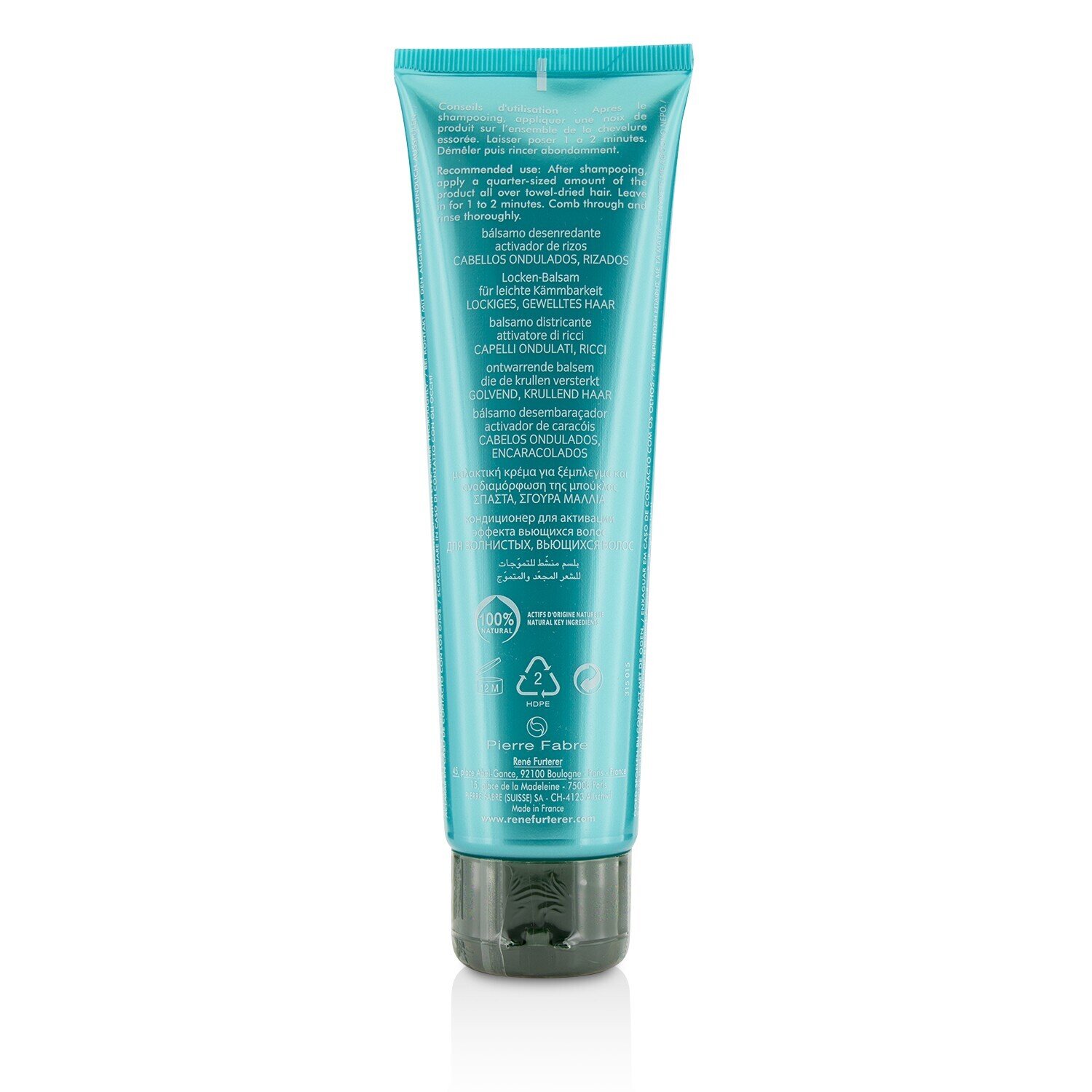 ルネ フルトレール Rene Furterer Sublime Curl Curl Activating Detangling Conditioner (Wavy, Curly Hair) 150ml/5oz