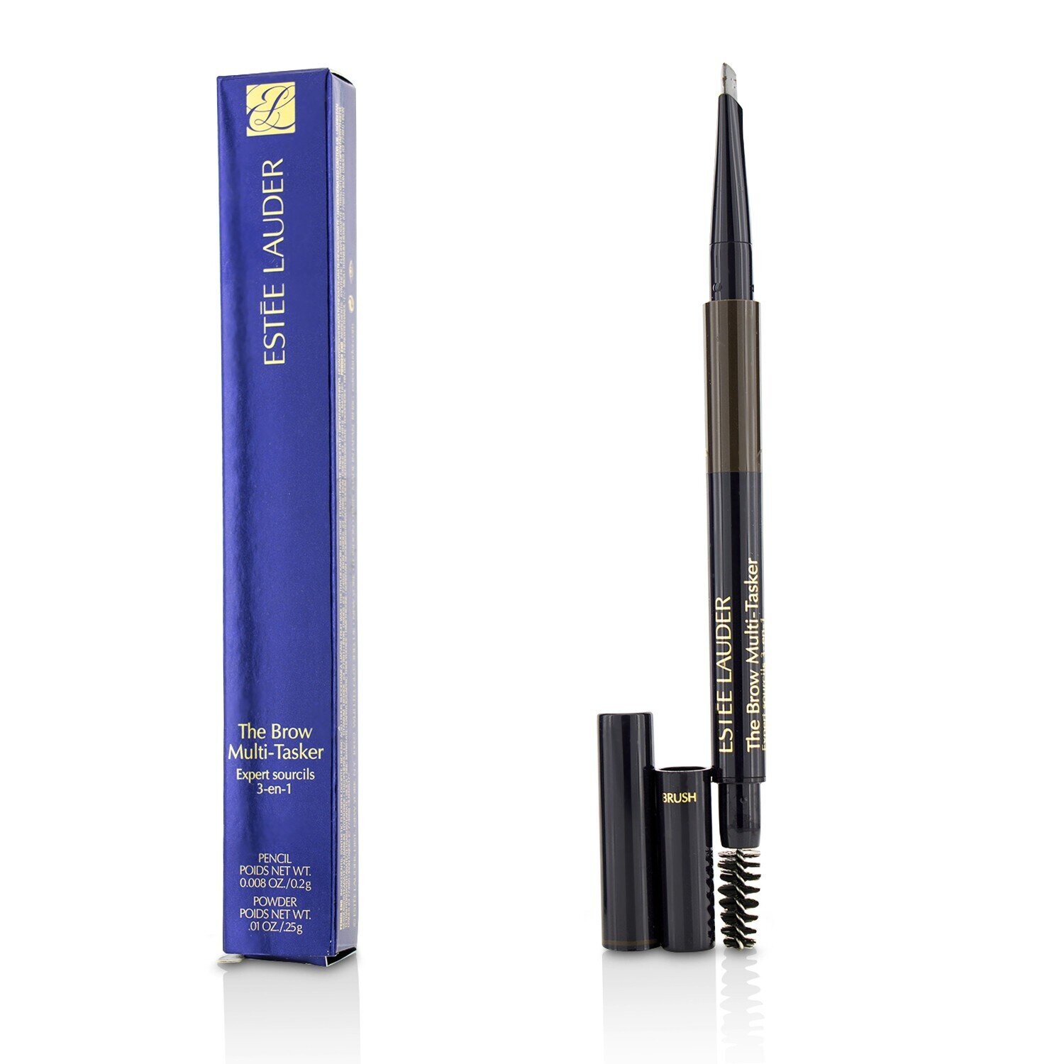 Estee Lauder The Brow MultiTasker 3 in 1 (Brow Pencil, Powder and Brush) 0.45g/0.018oz