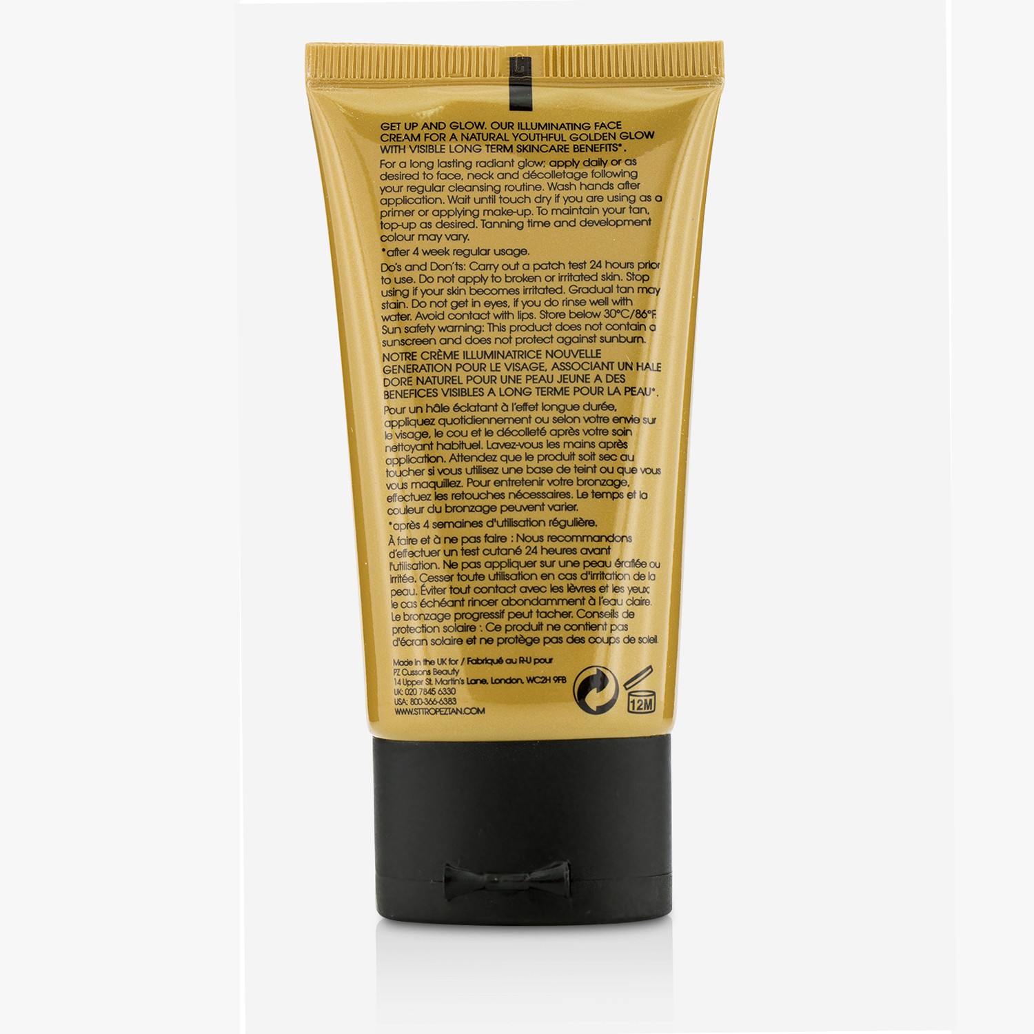 St. Tropez 聖特羅佩 古銅亮紗面霜Gradual Tan Plus Luminous Veil Everyday Illuminating Face Cream 50ml/1.6oz