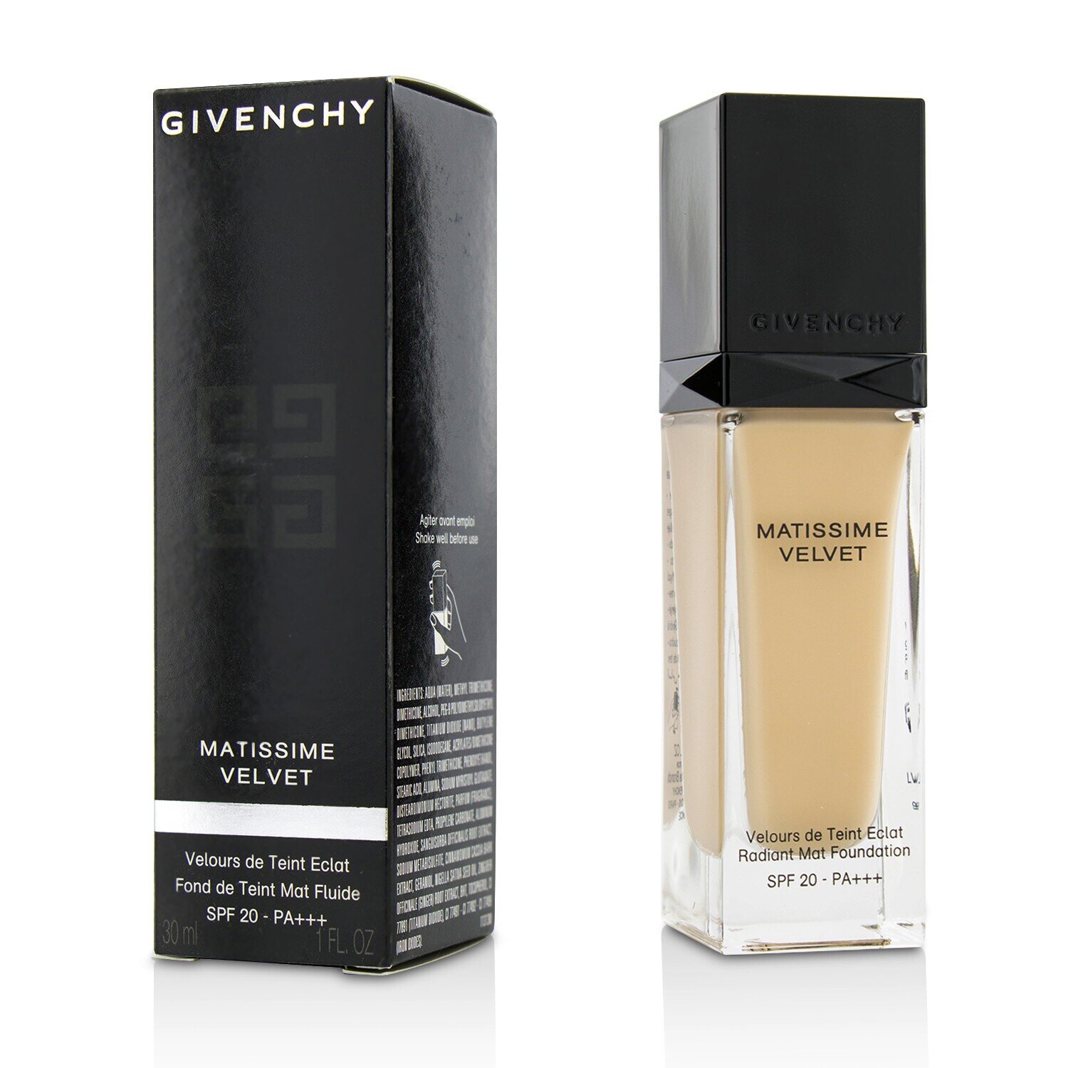 Givenchy Matissime Velvet Radiant Mat Fluid Foundation SPF 20 30ml/1oz