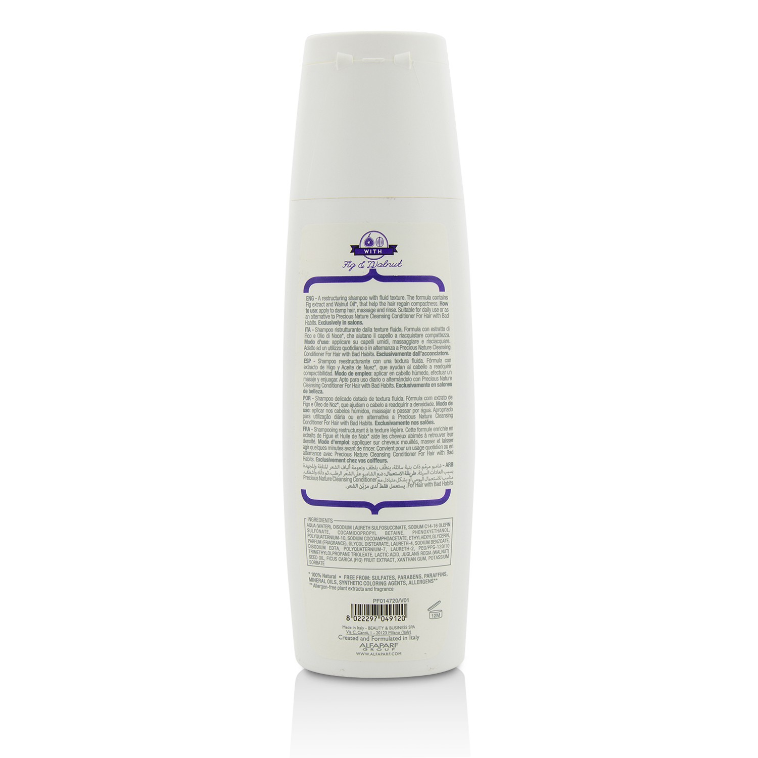 AlfaParf Precious Nature Today's Special Shampoo (Til hår med dårlige vaner) 250ml/8.45oz