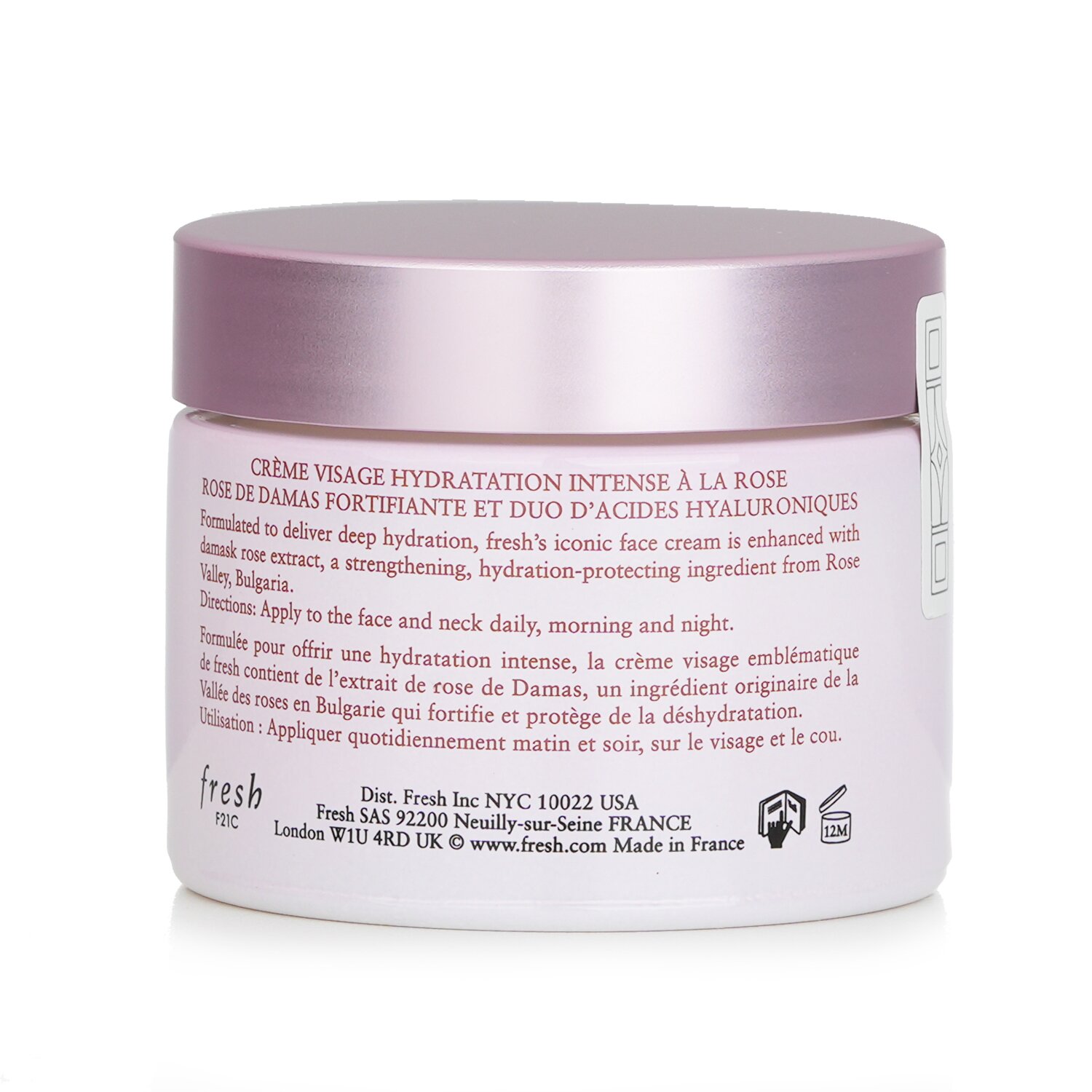 Fresh Rose Deep Hydration Face Cream 50ml/1.6oz