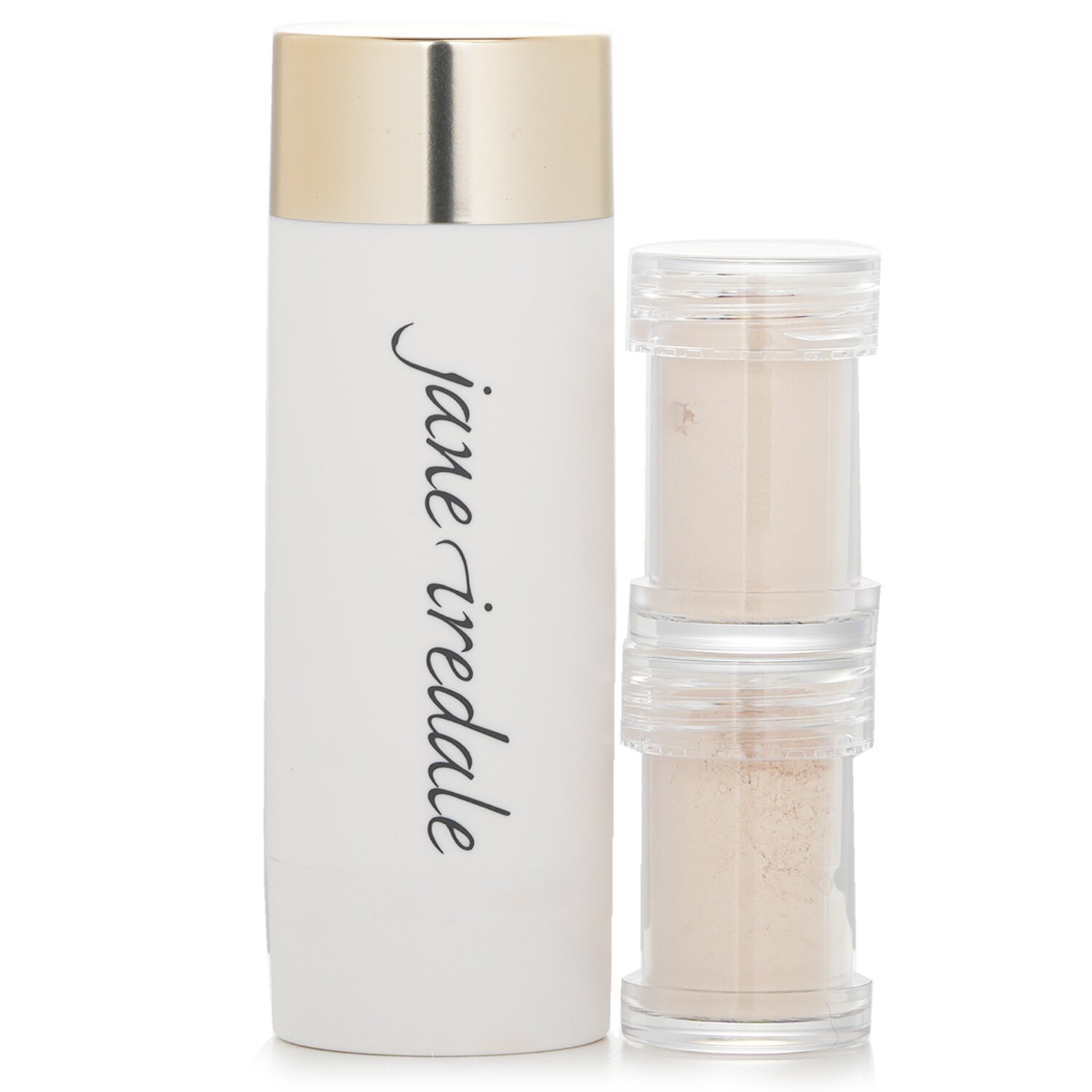 Jane Iredale Powder Me Заполняемая Кисть (1x Кисть, 2x Запасной Блок) 2x2.5g/0.09oz