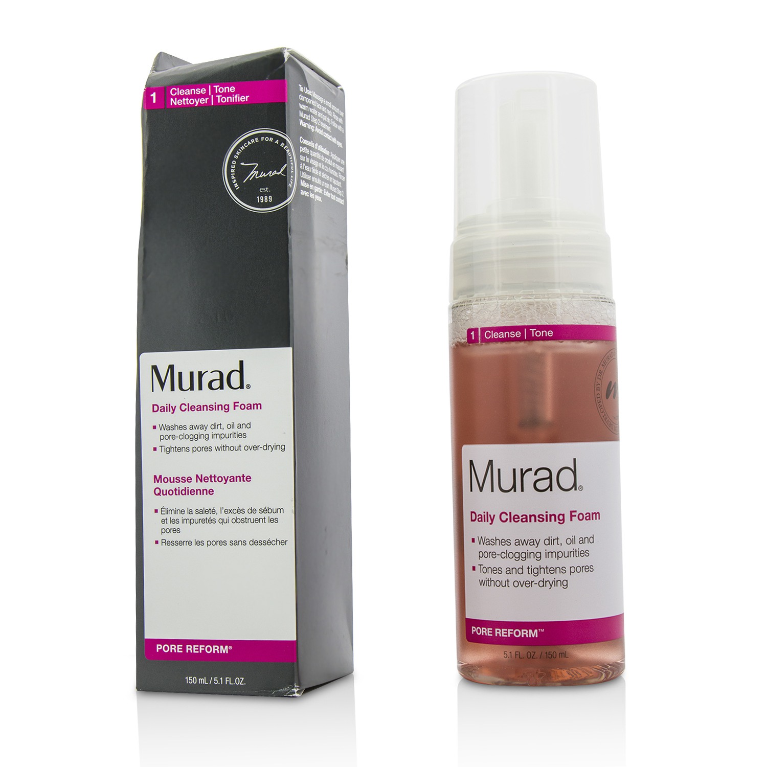 Murad Daily Cleansing Foam (Box Slightly Damaged) 150ml/5.1oz