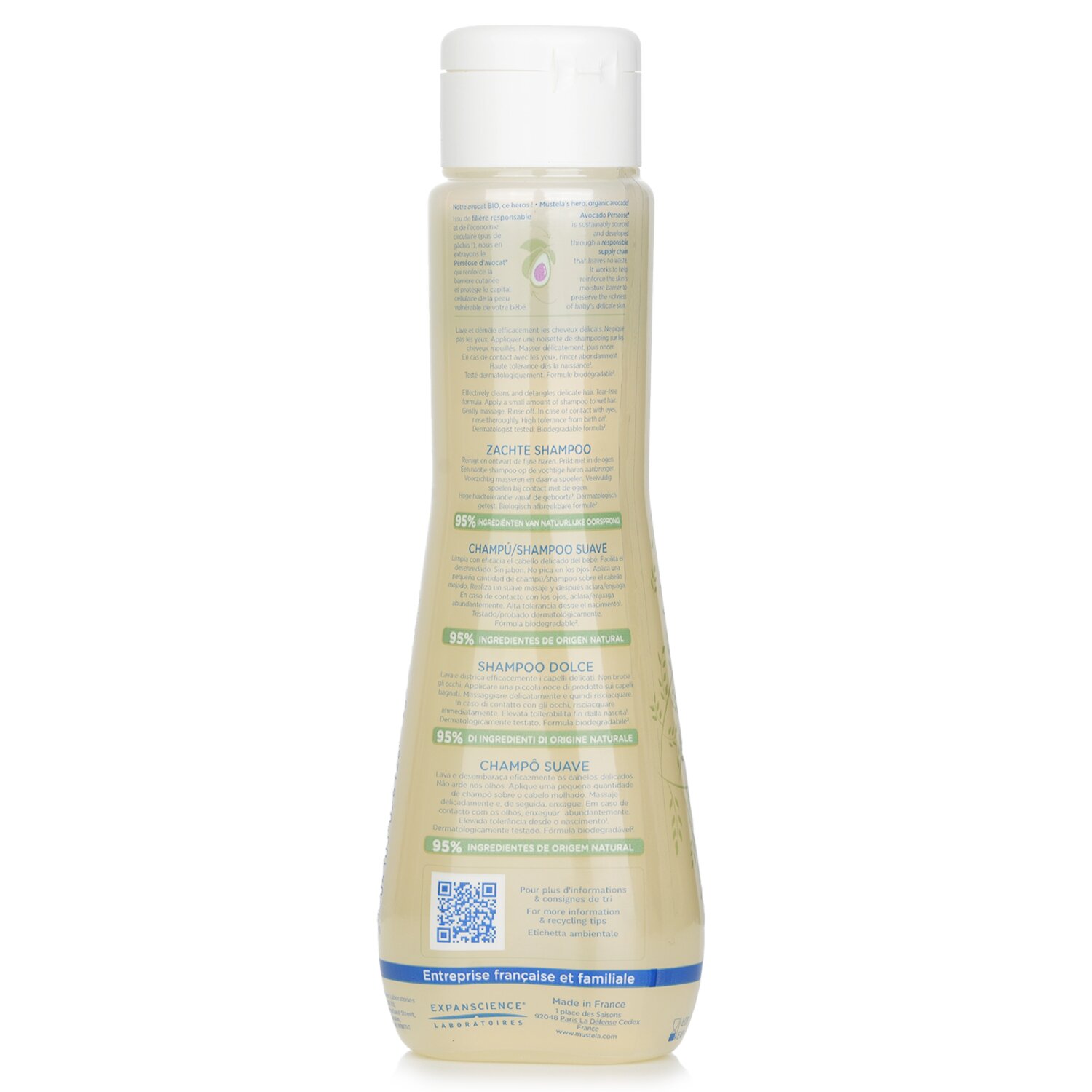 Mustela Gentle Shampoo 200ml/6.76oz