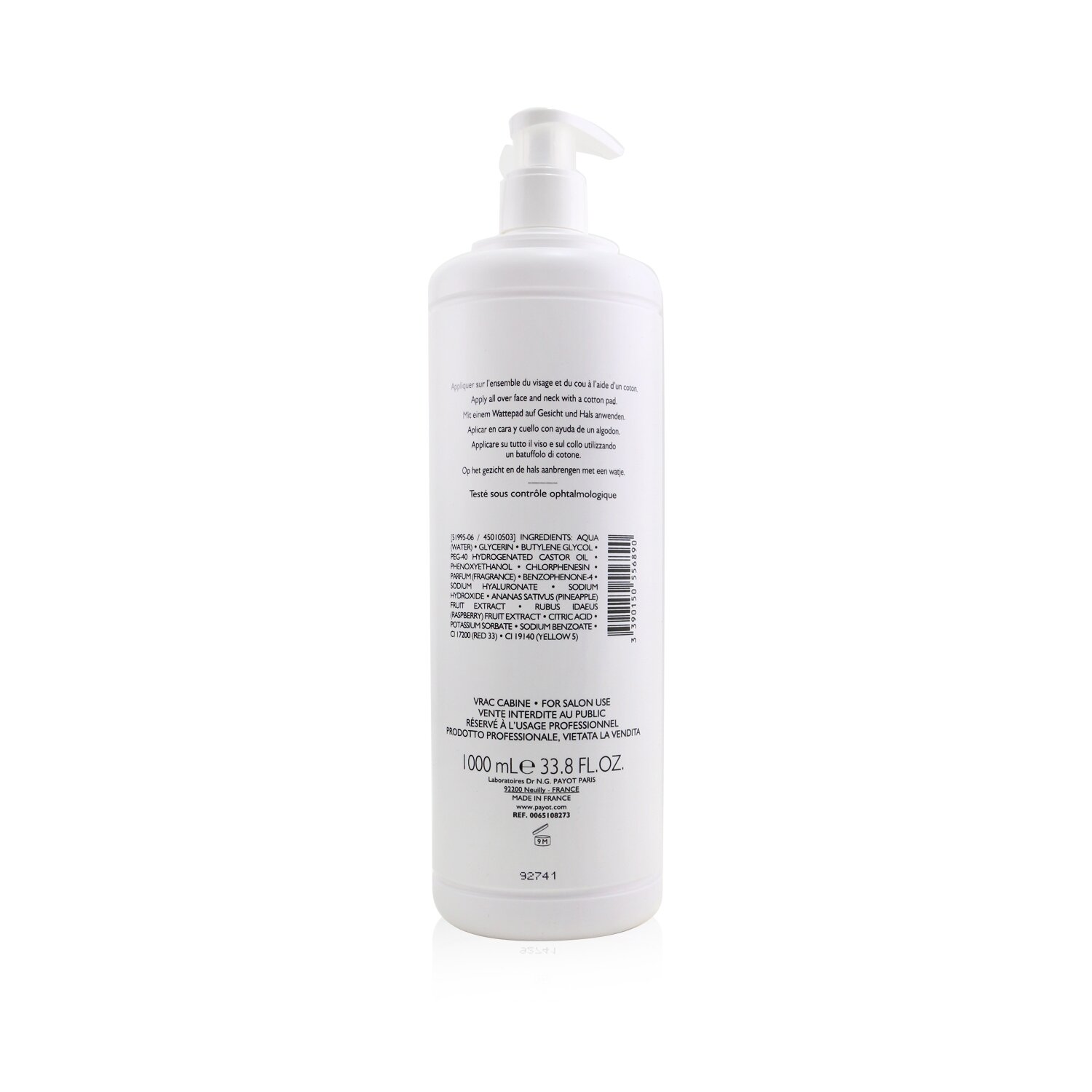 Payot Les Demaquillantes Lotion Tonique Reveil Radiance-Boosting Perfecting Lotion (Salon Size) 1000ml/33.8oz