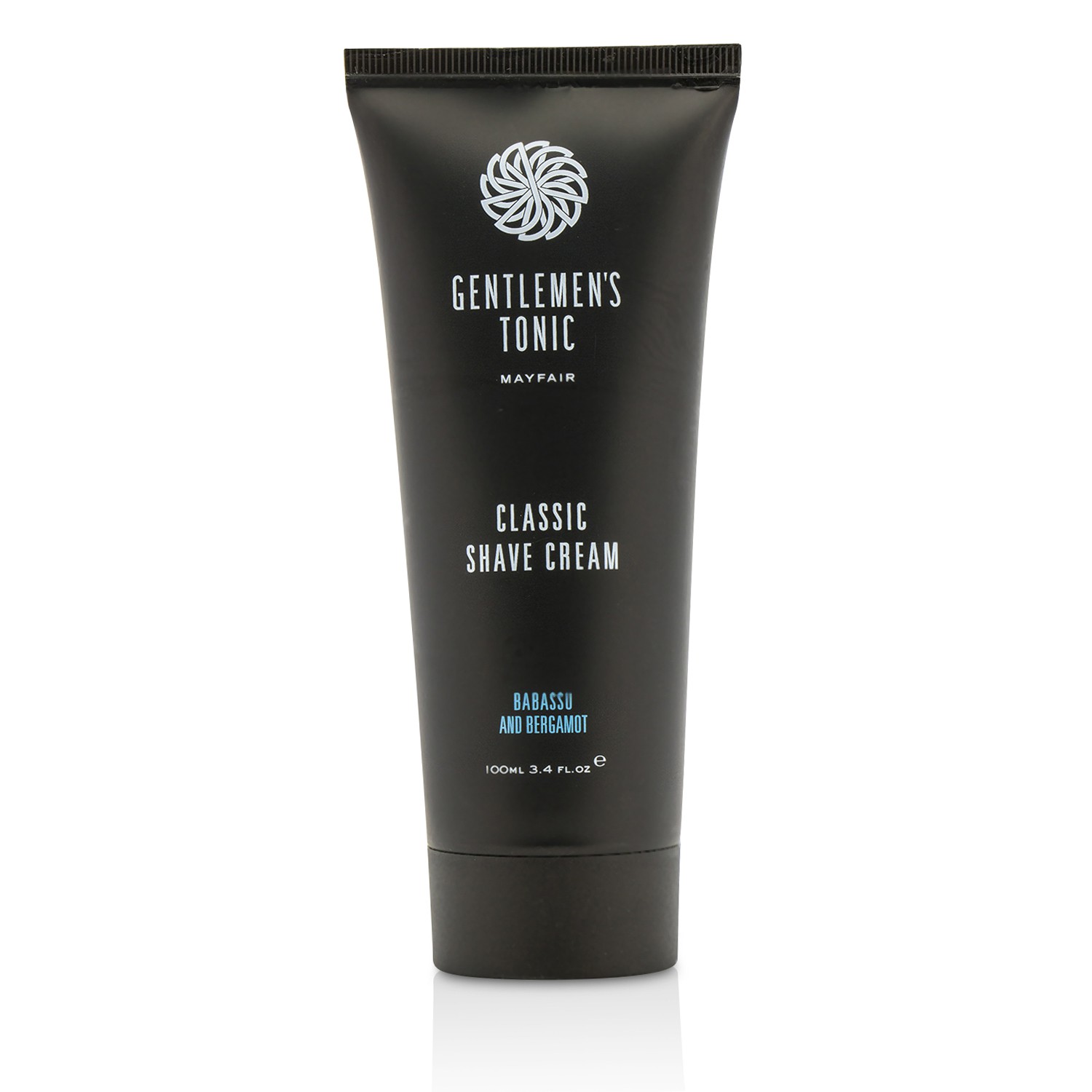 Gentlemen's Tonic كريم حلاقة كلاسيك بالباباسو والبرغموت 100ml/3.4oz