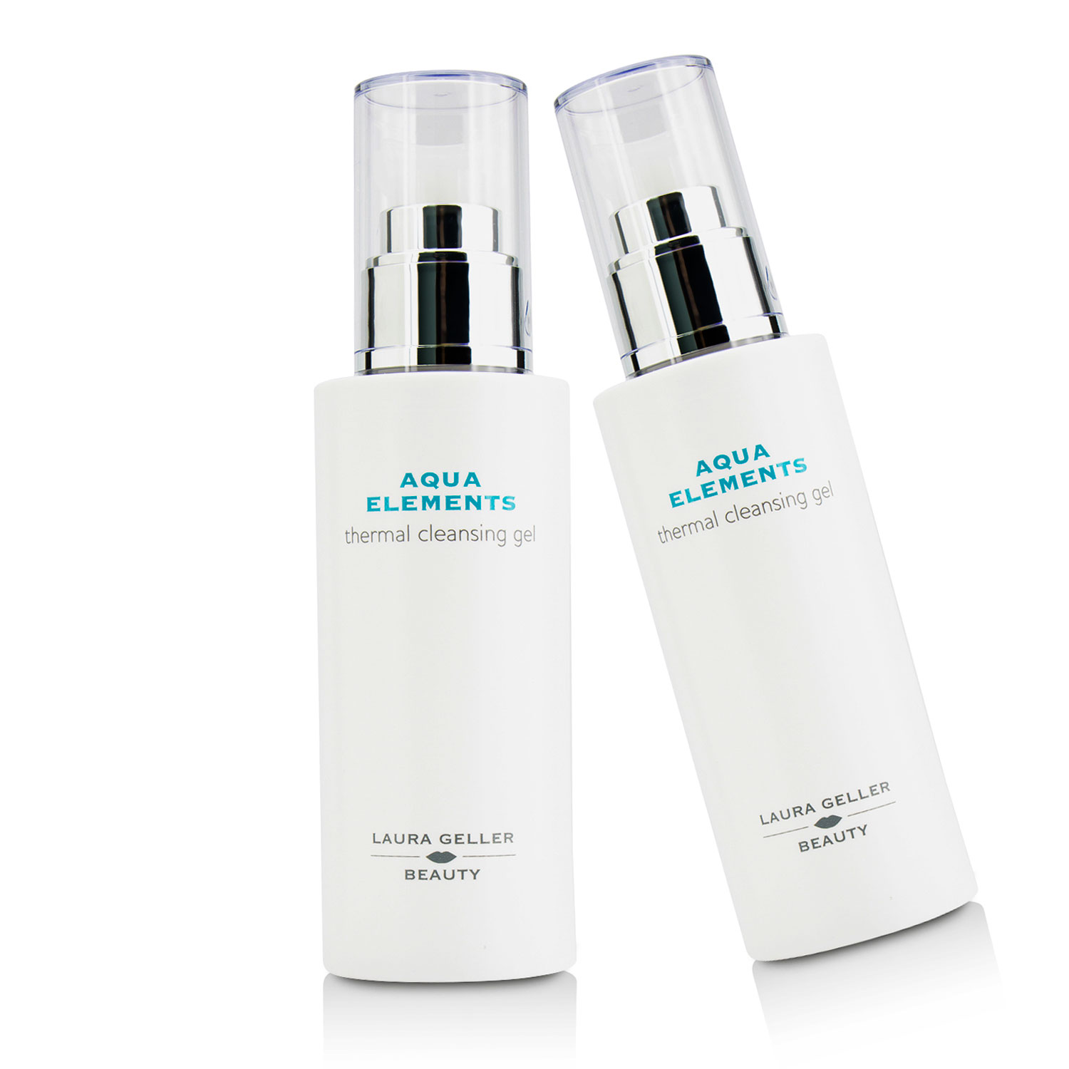 로라 겔러 Laura Geller Aqua Elements Thermal Cleansing Gel Duo Pack 2x125ml/4.2oz