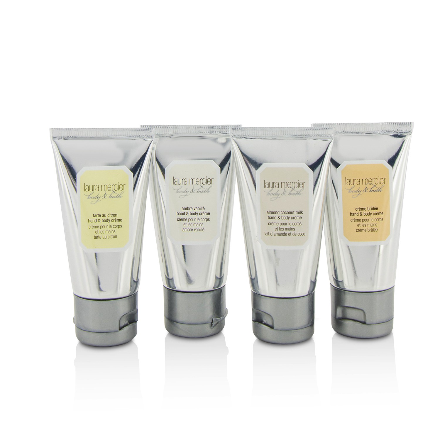 Laura Mercier مجموعة كريم الجسم واليدين Little Indulgences 4pcs