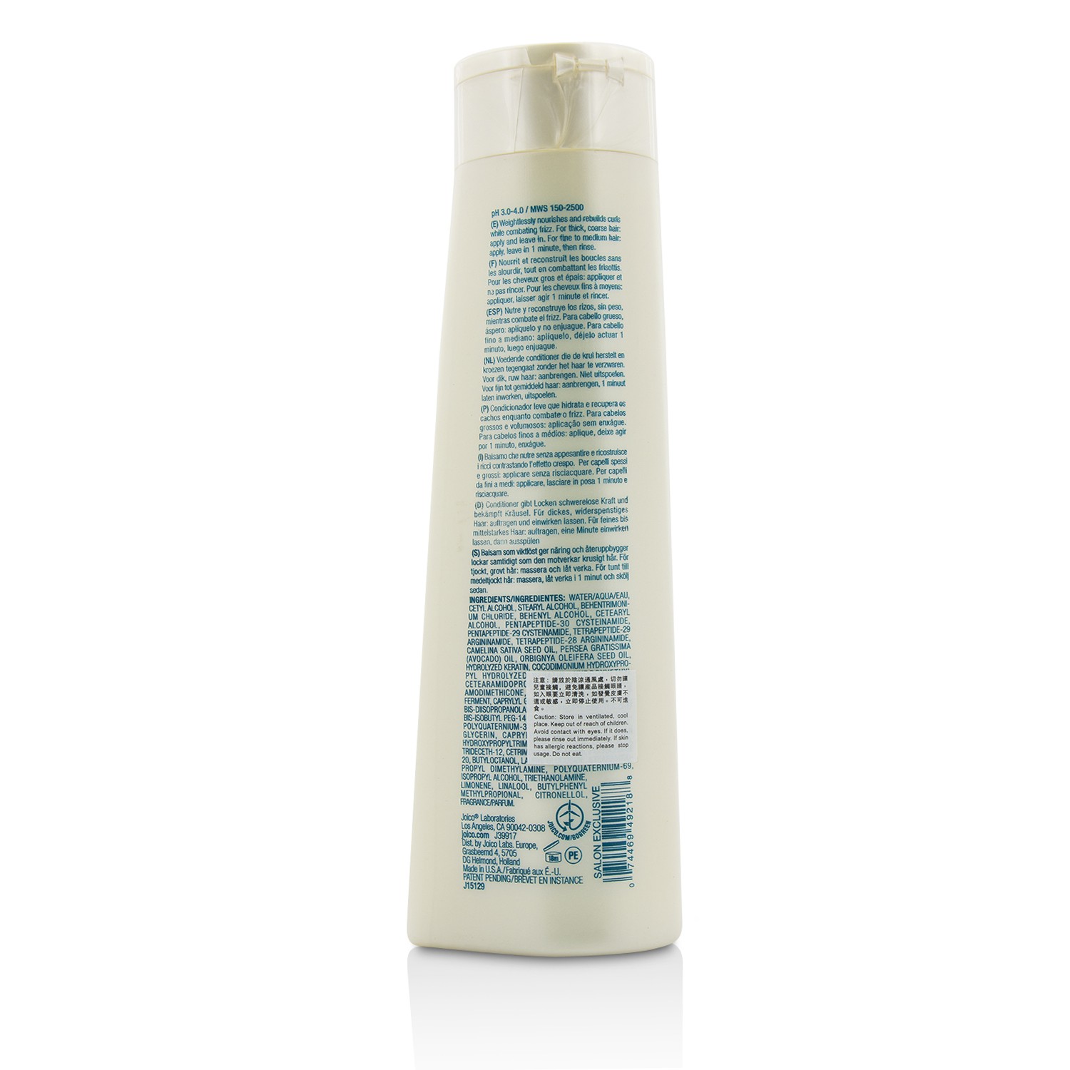 Joico Curl Nourished Conditioner (To Repair & Nourish Curls) 300ml/10.1oz