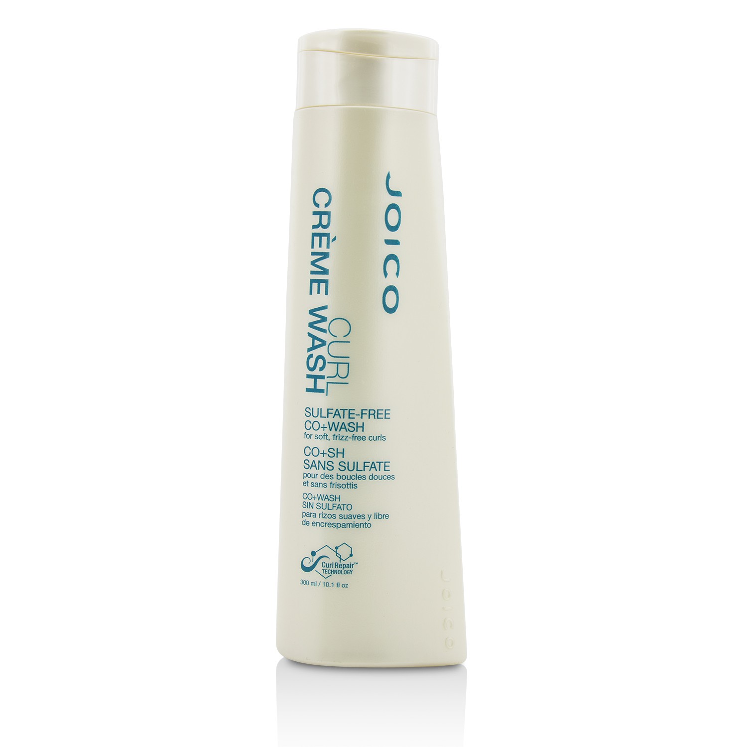 Joico Curl Creme Wash Sulfate-Free Co+Wash (For Soft, Frizz-Free Curls) 300ml/10.1oz