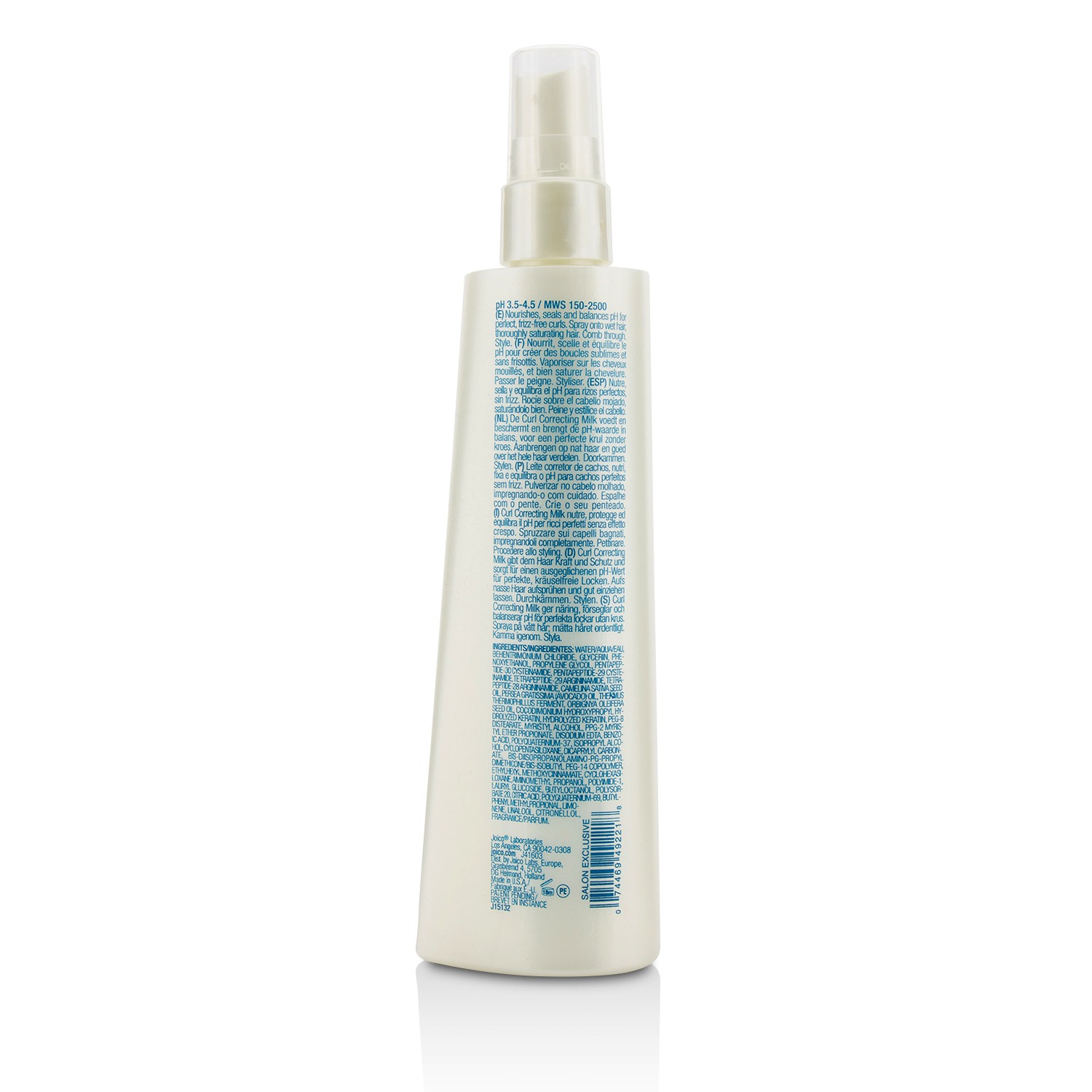 Joico Curl Perfected Curl Correcting Milk (To Balance, Seal & Control Frizz) 150ml/5.1oz