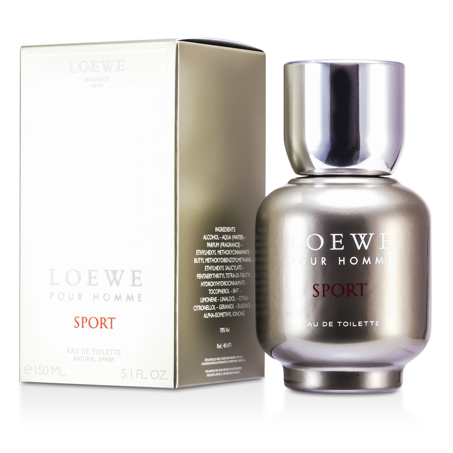 Loewe 洛艾維男士運動淡香水噴霧 150ml/5.1oz