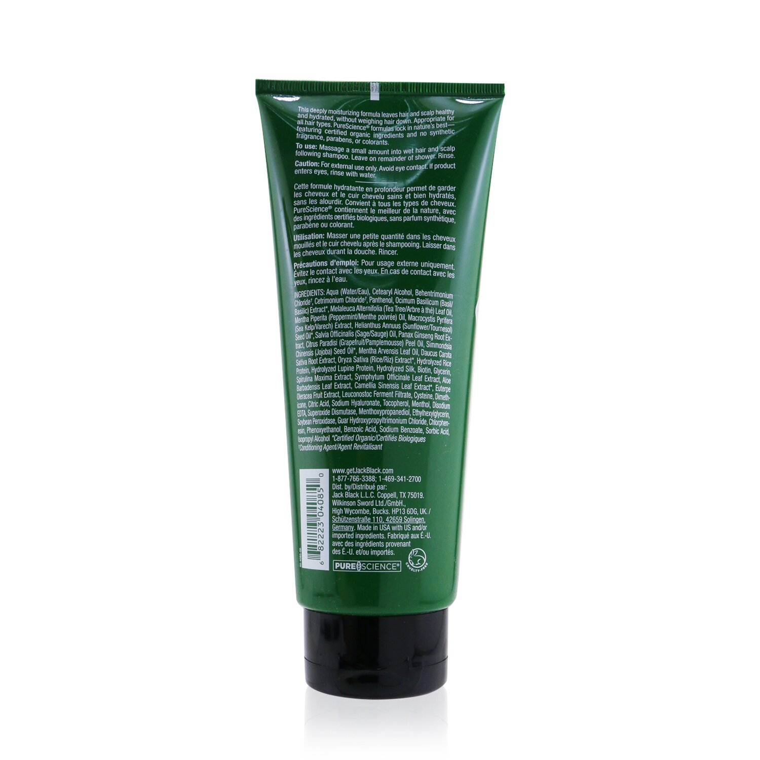 Jack Black Nourishing Hair & Scalp Conditioner 295ml/10oz