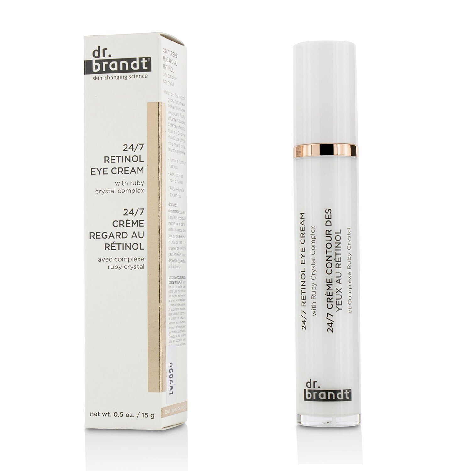 Dr. Brandt 柏瑞特醫生 抗老眼霜 24/7 Retinol Eye Cream - 所有膚質適用 15g/0.5oz