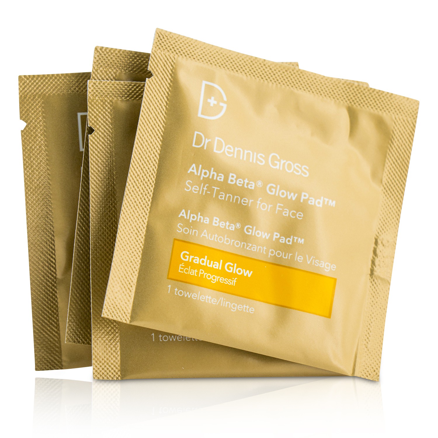 Dr Dennis Gross Alpha Beta Glow Pad For Face - Gradual Glow - Perawatan Matahari Untuk Wajah 20 Towelettes