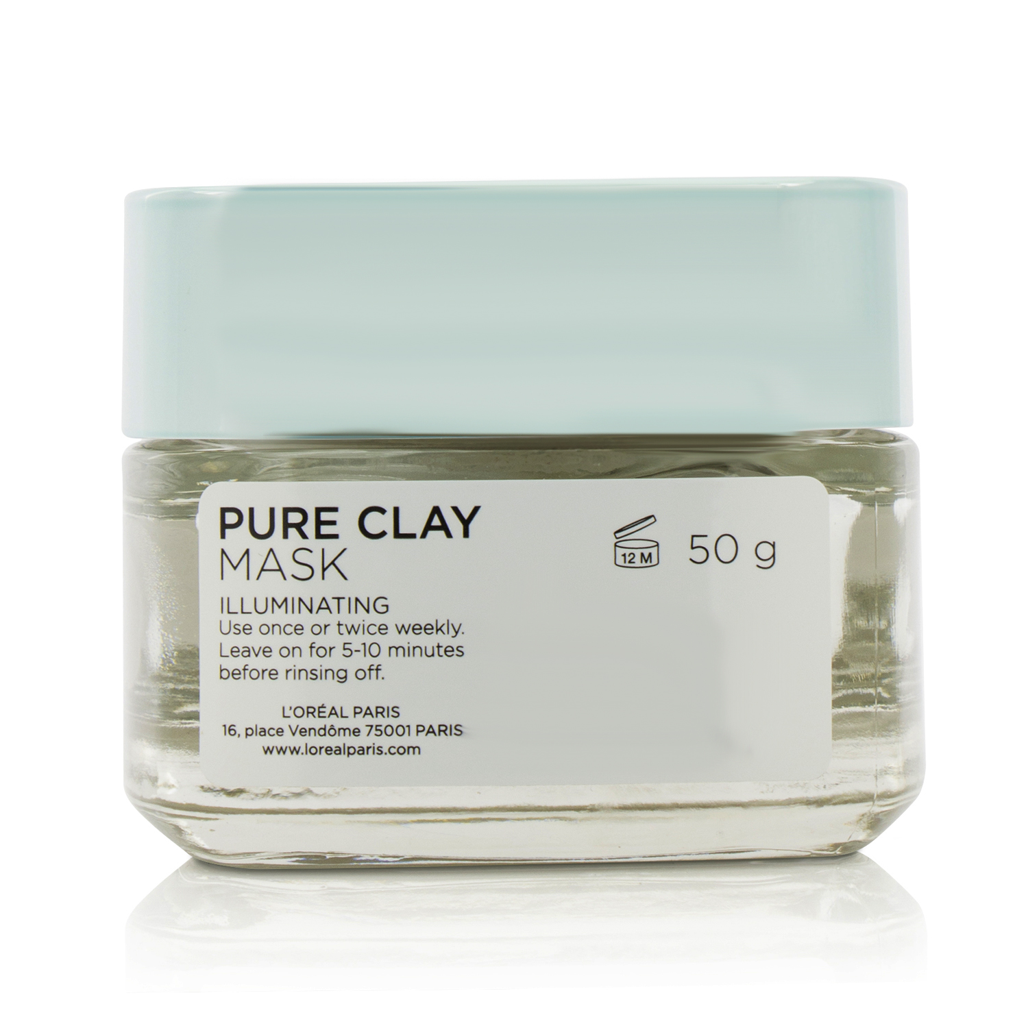 L'Oreal Pure Clay Illuminating Mask 50g/1.7oz