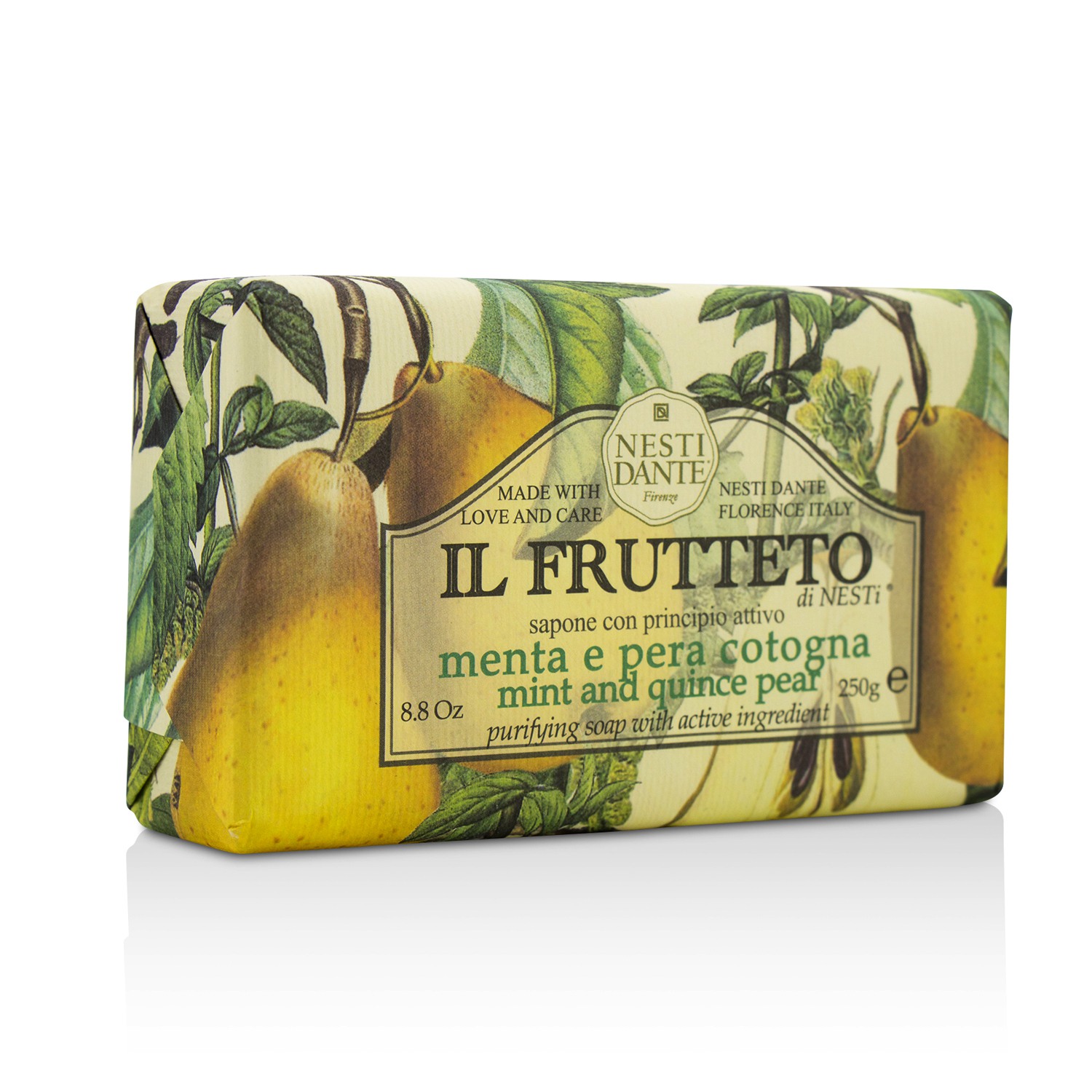 Nesti Dante Il Frutteto Jabón Purificante - Mint & Quince Pear 250g/8.8oz